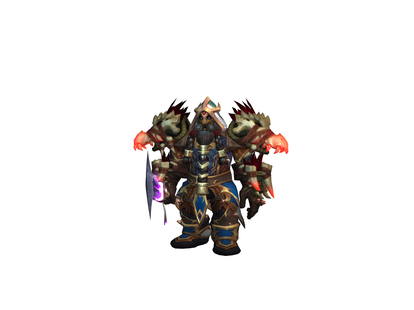 Coc 3D character render