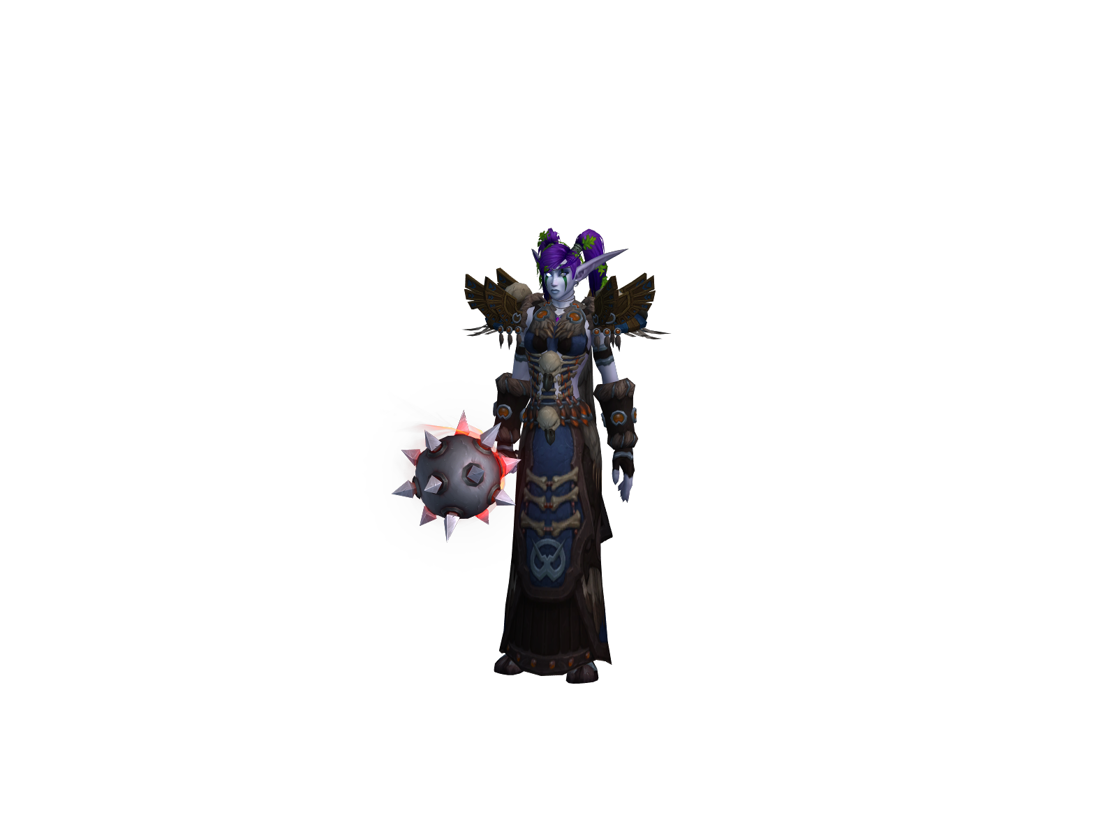 Purps 3D character render