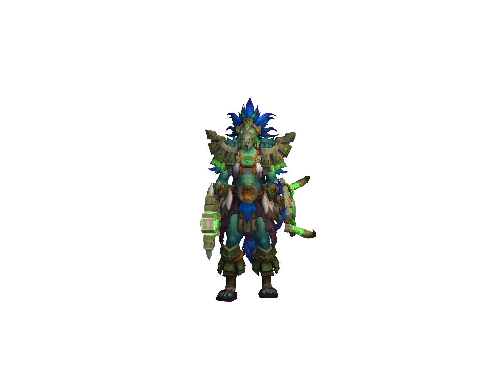 Unclechinnie 3D character render