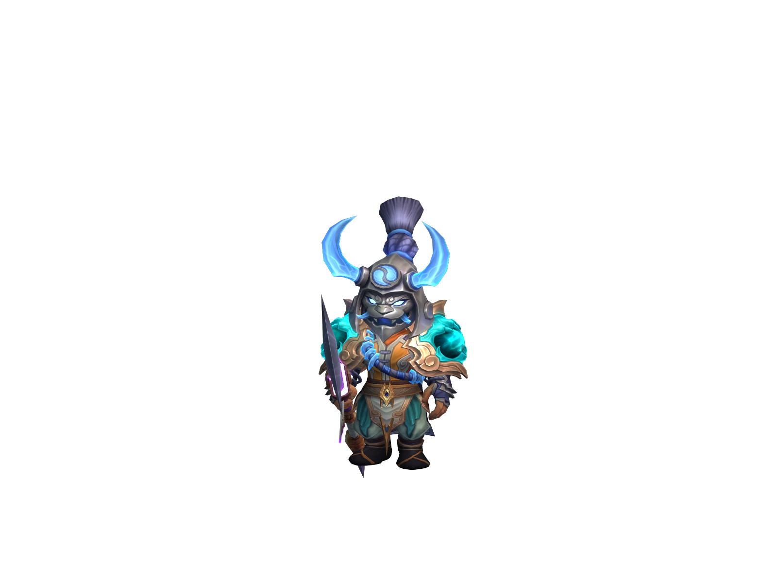 Striperroll 3D character render