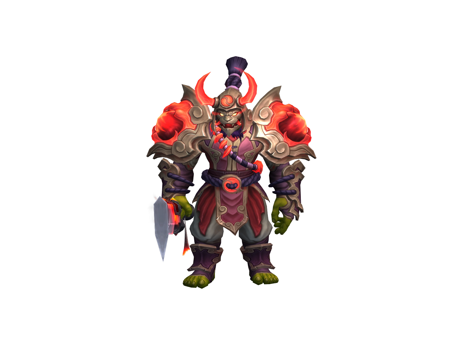 Shaolnfntstc 3D character render