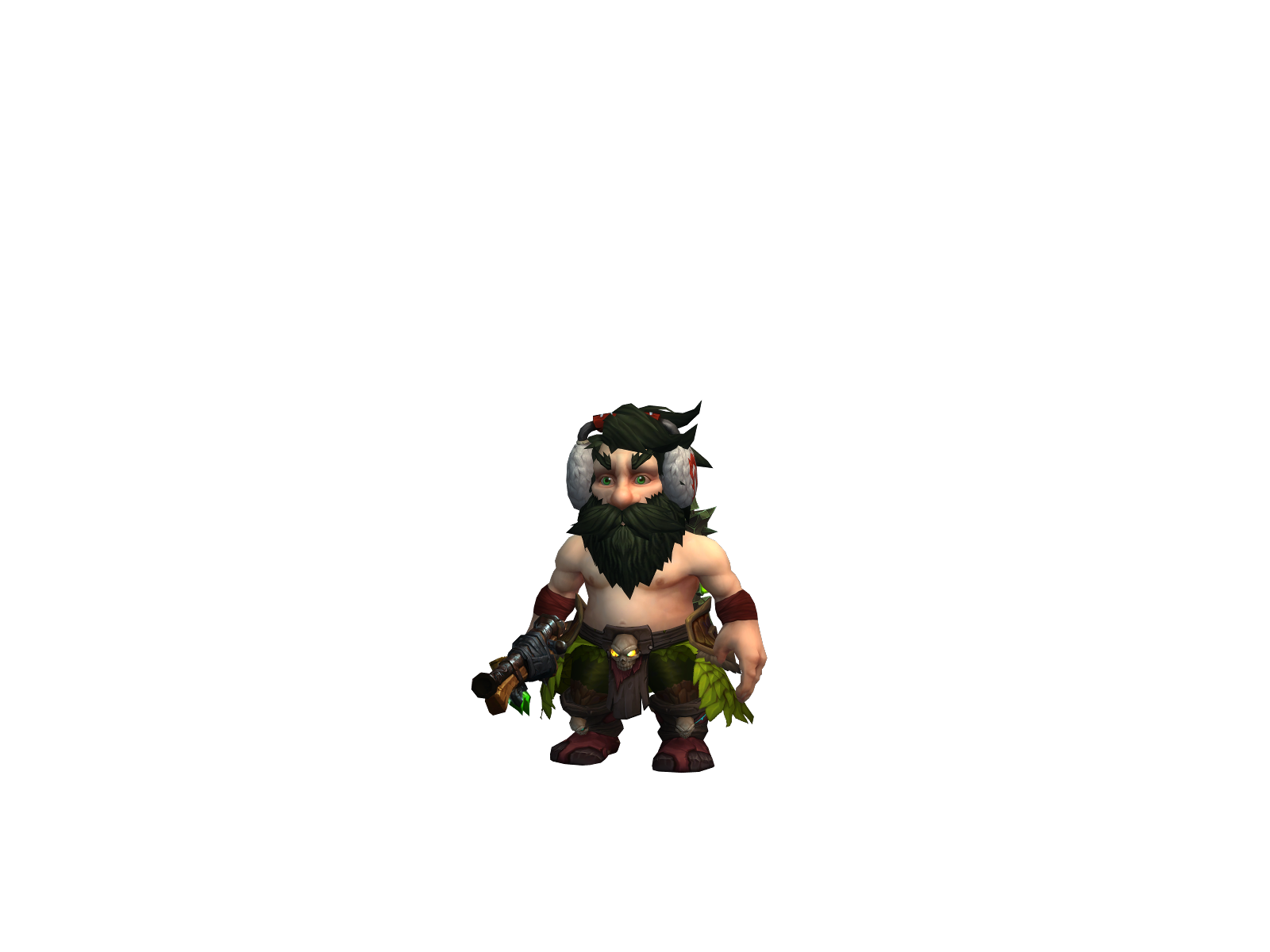 Bighun 3D character render