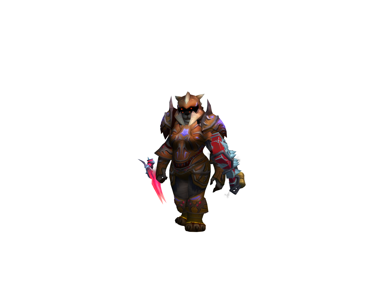 Zaggín 3D character render