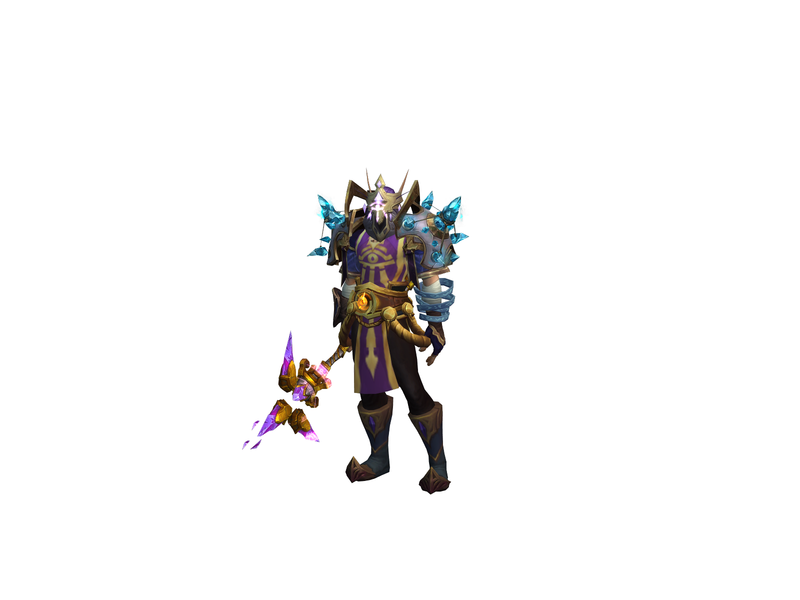 Calistria 3D character render