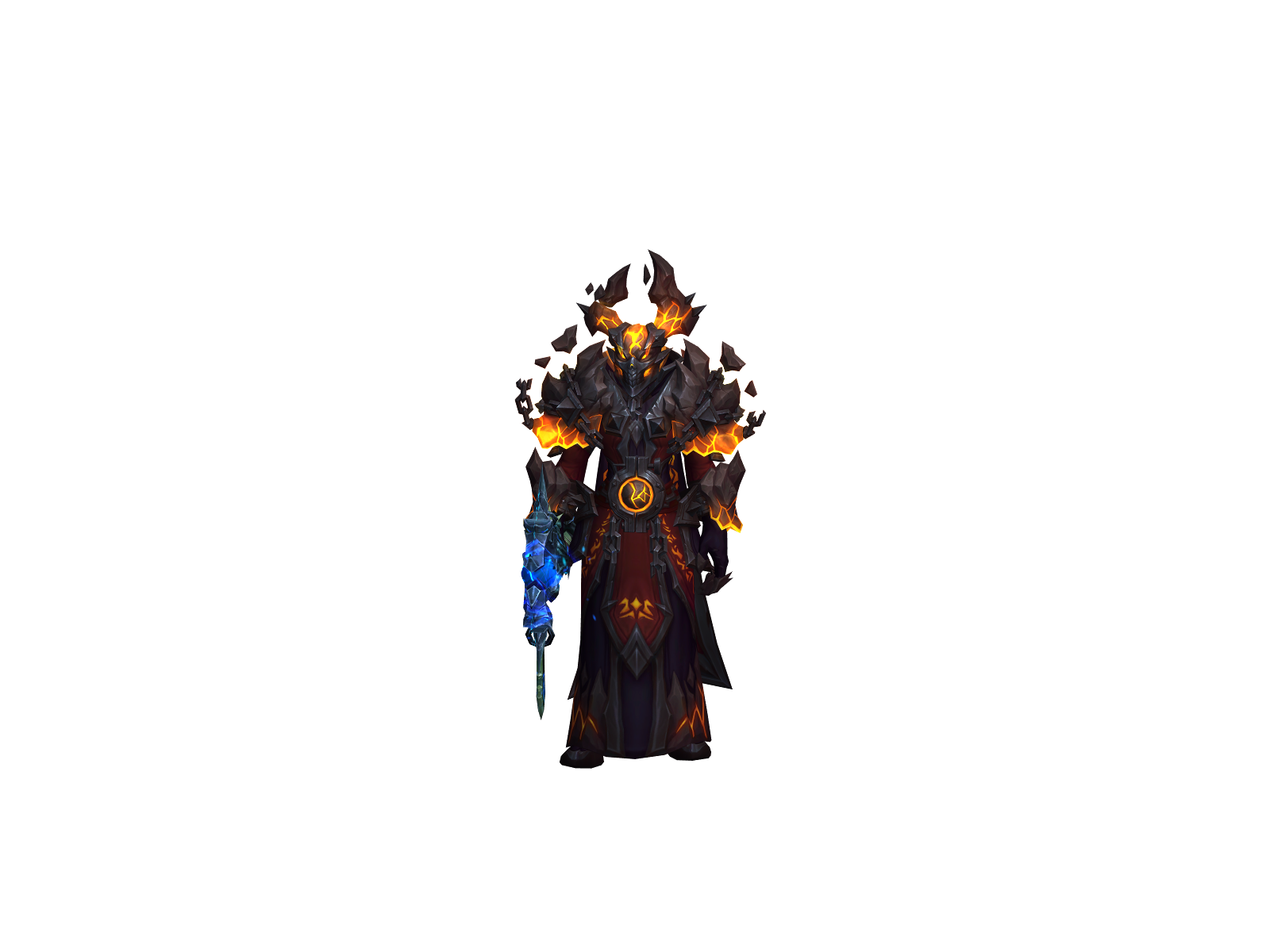 Uncochin 3D character render