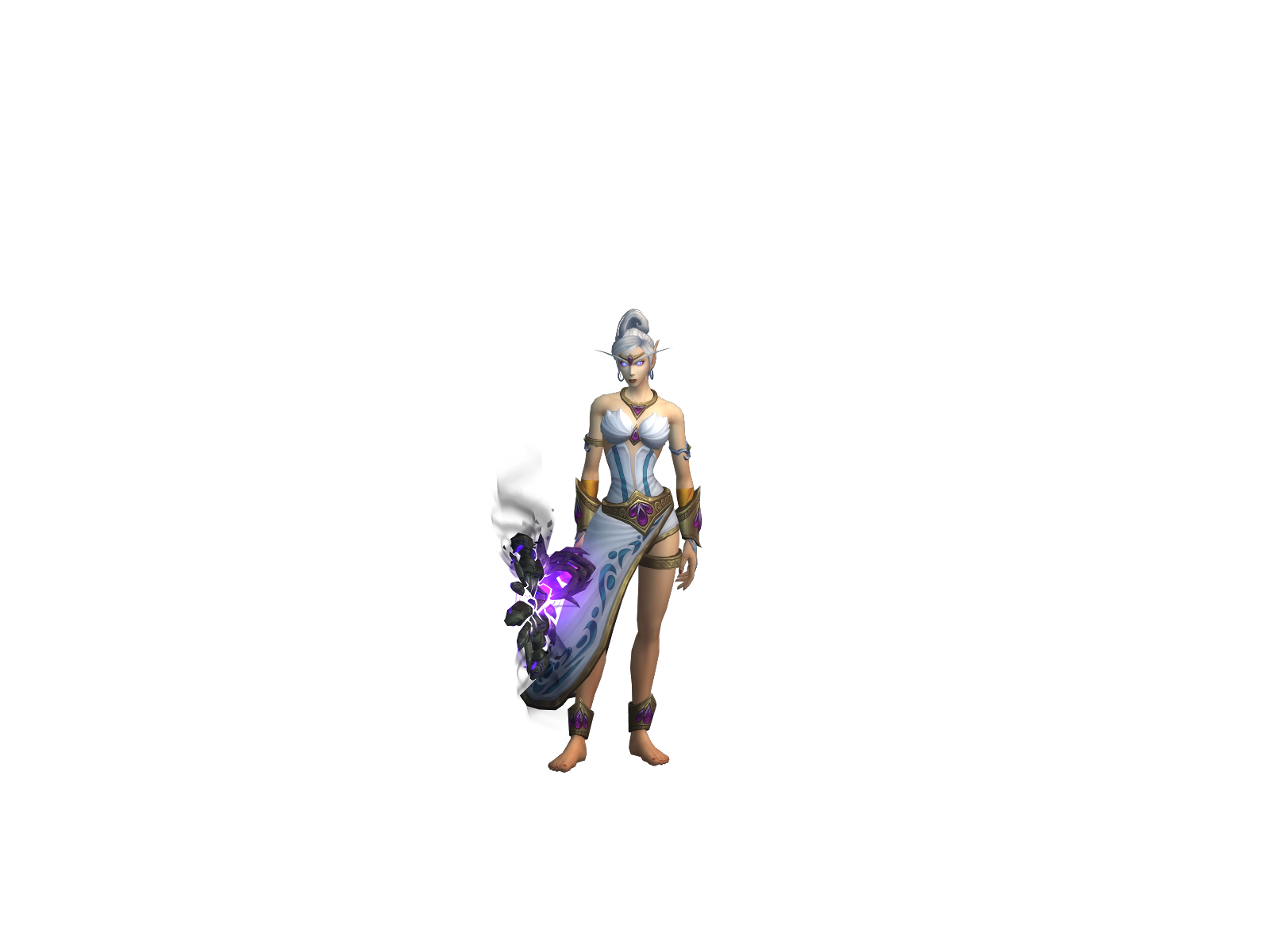 Laneera 3D character render