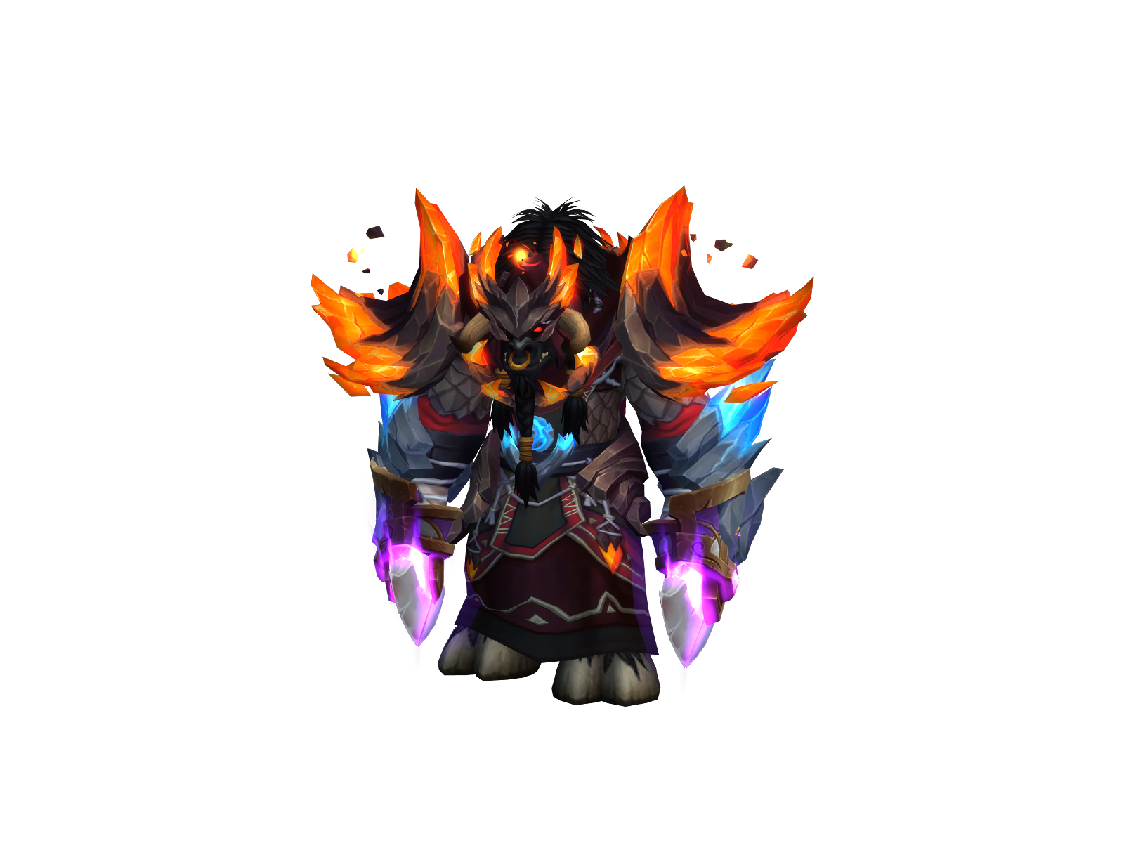 Harumph 3D character render