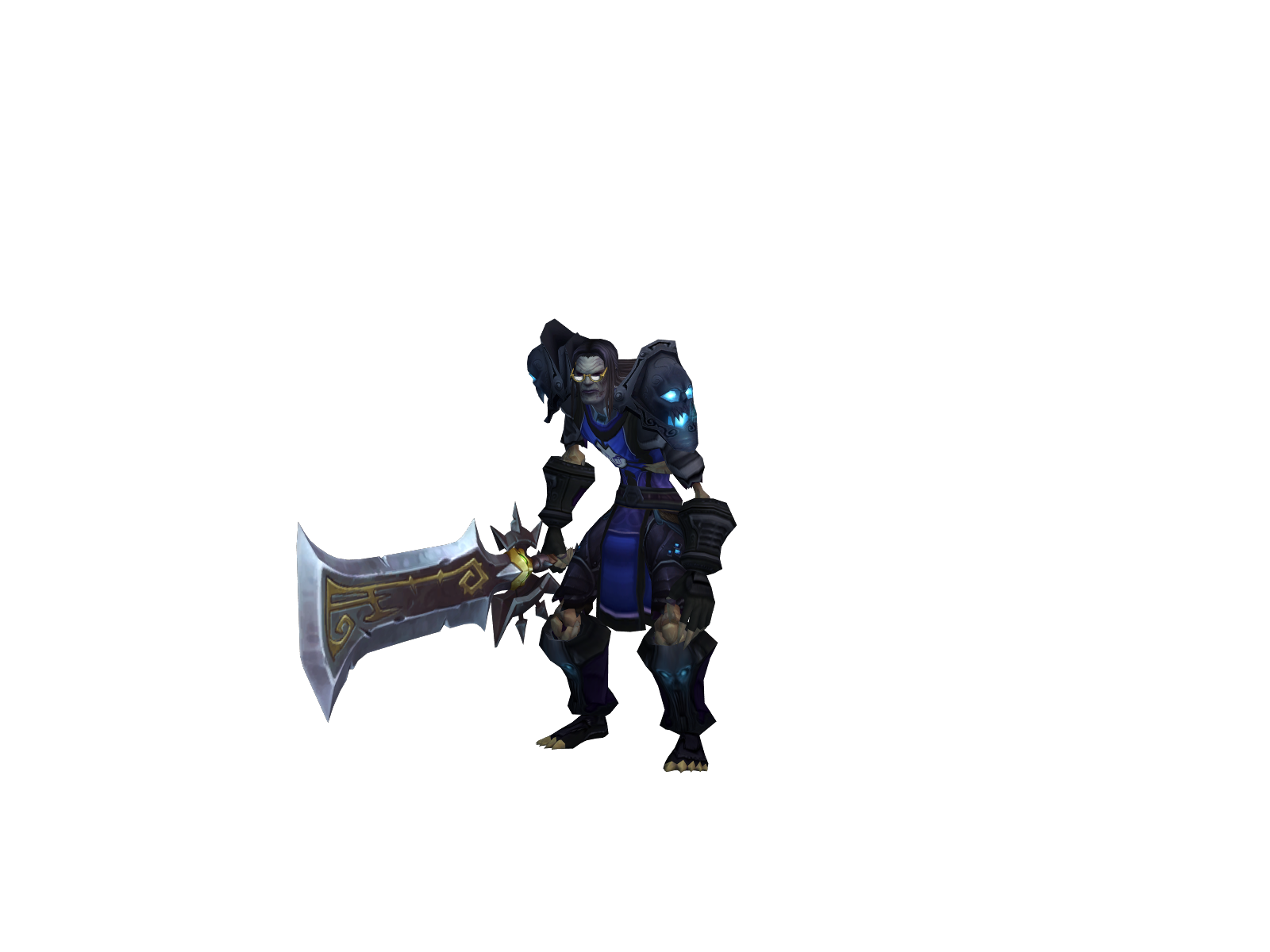 Gut 3D character render