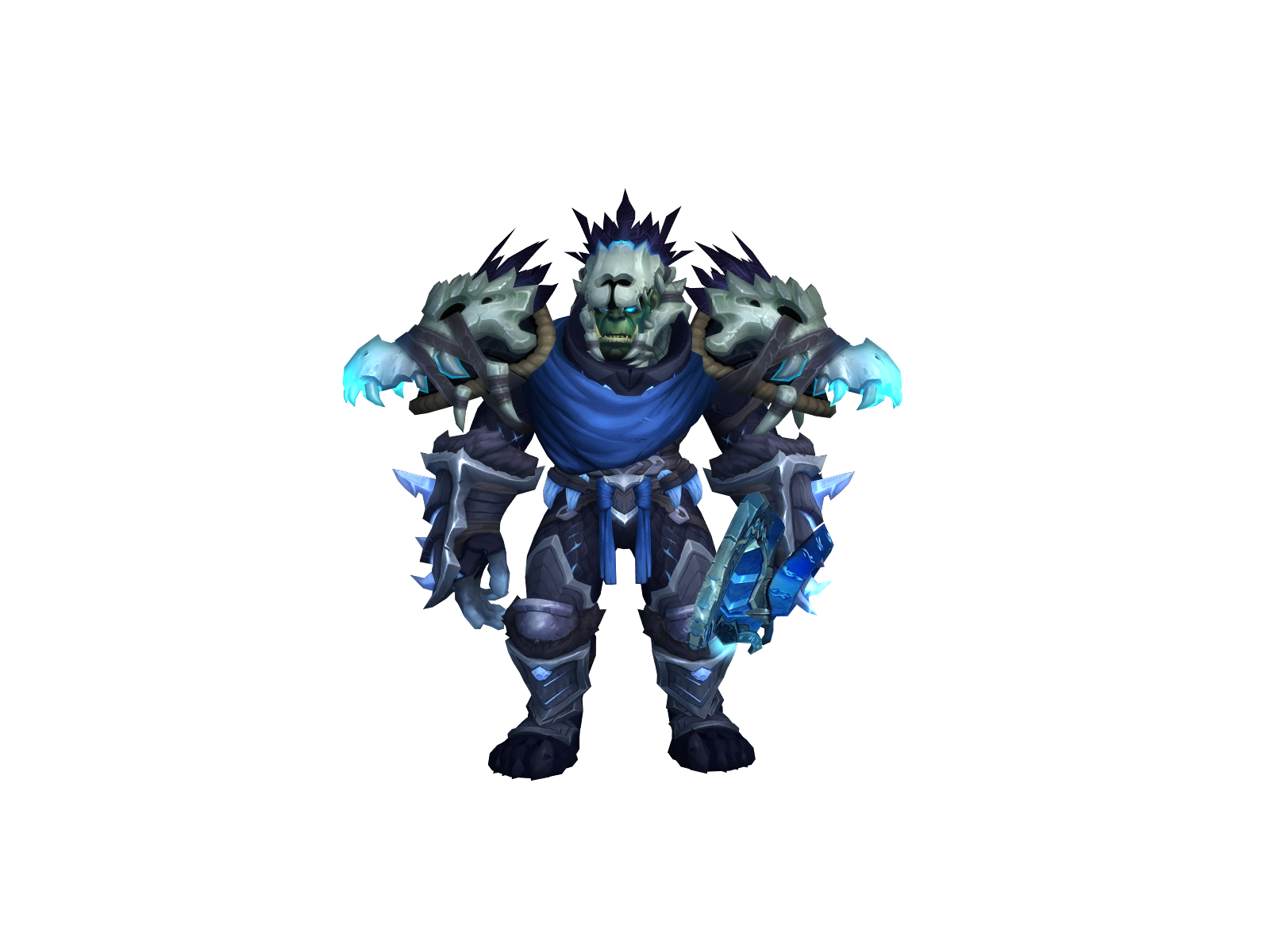 Oogie 3D character render