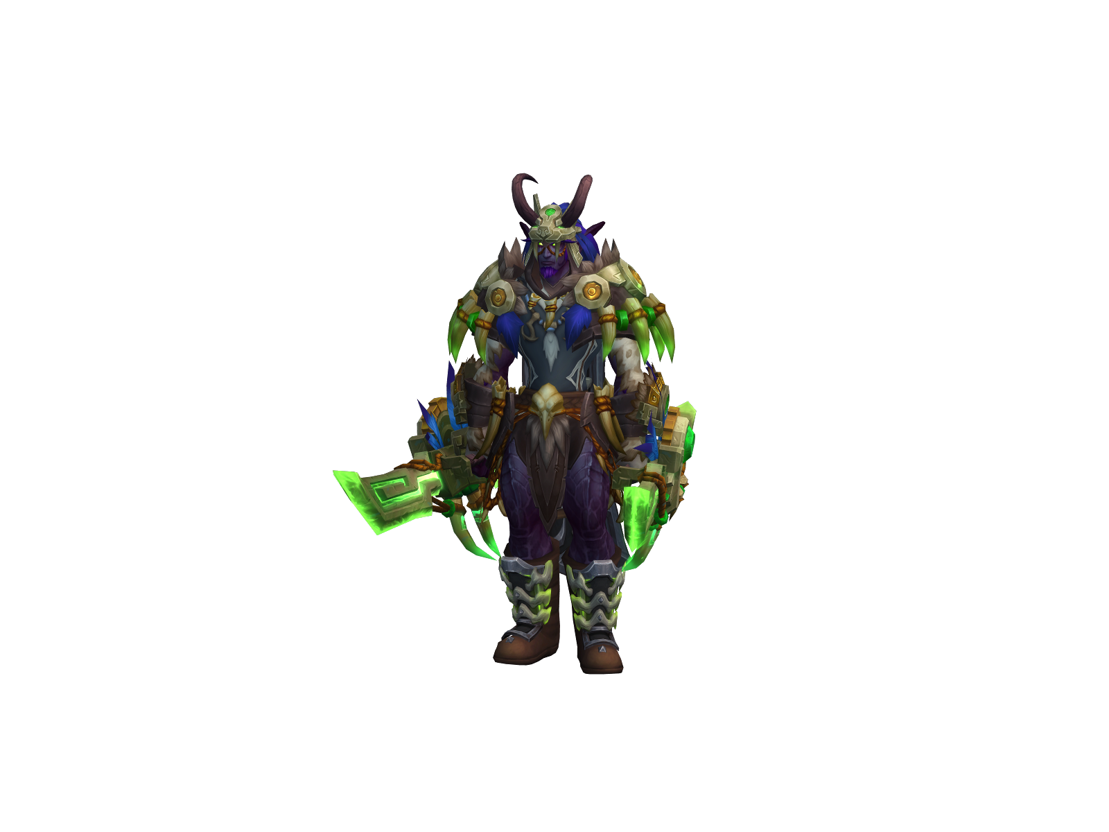 Léach 3D character render
