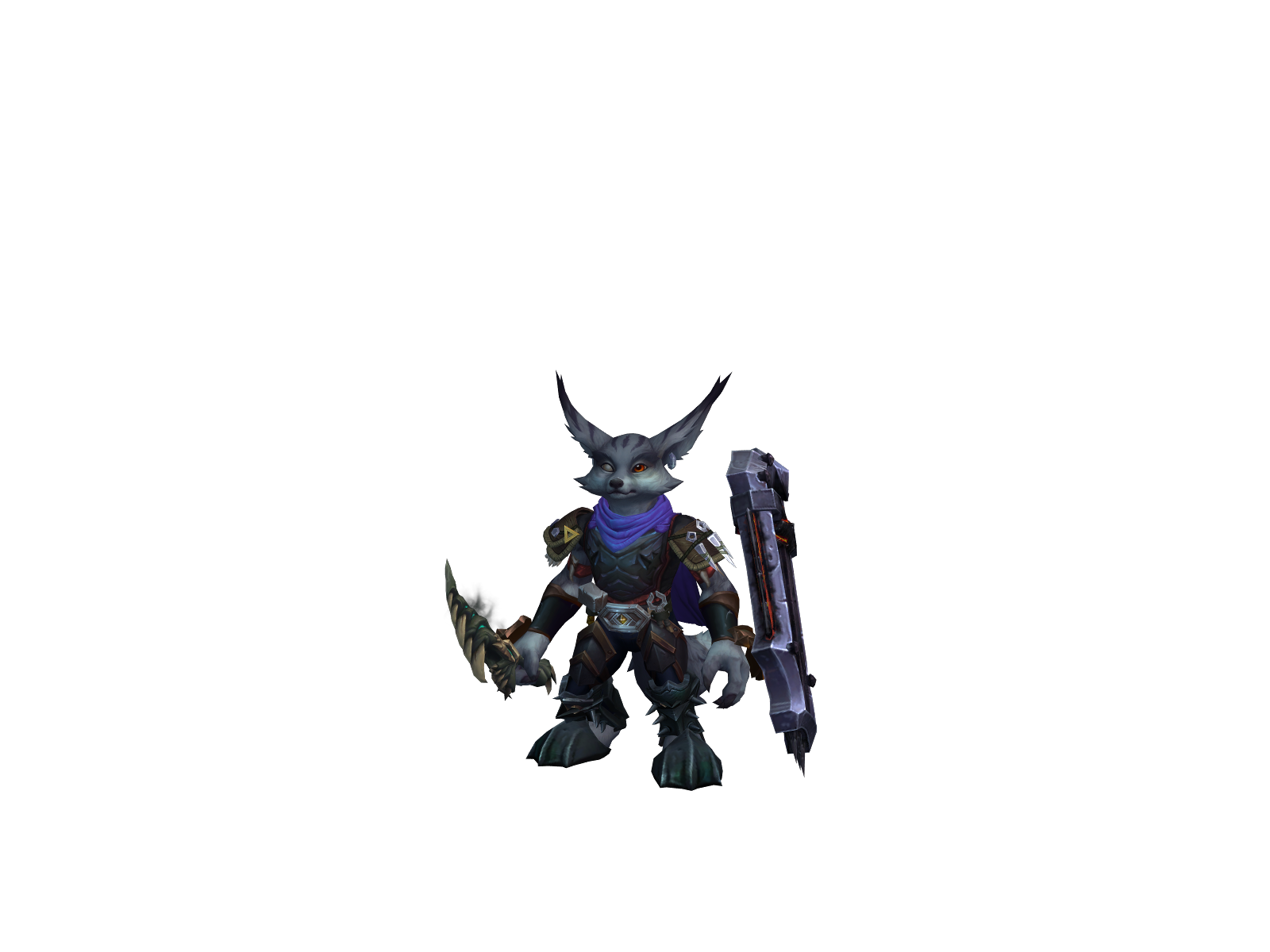 Gutz 3D character render