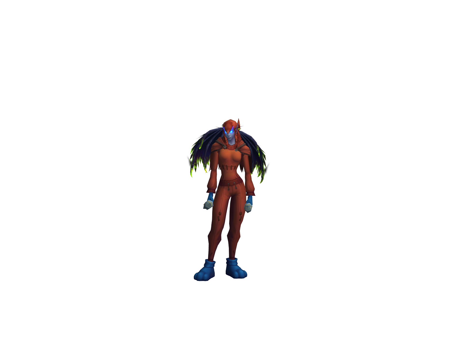 Pubuninna 3D character render