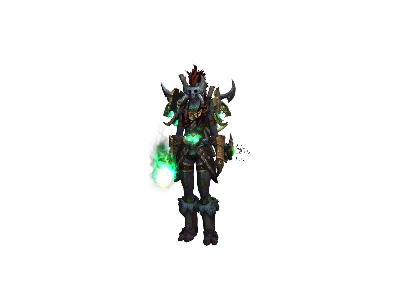 Drak 3D character render