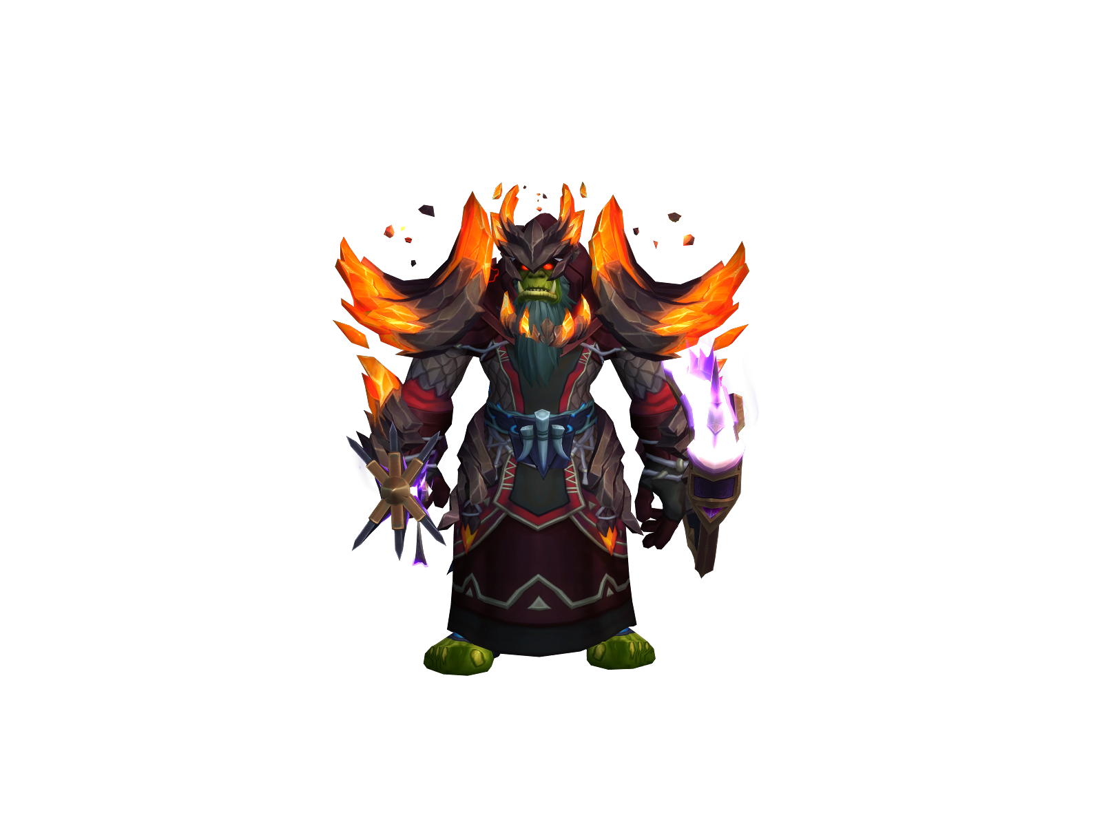 Shimmysham 3D character render