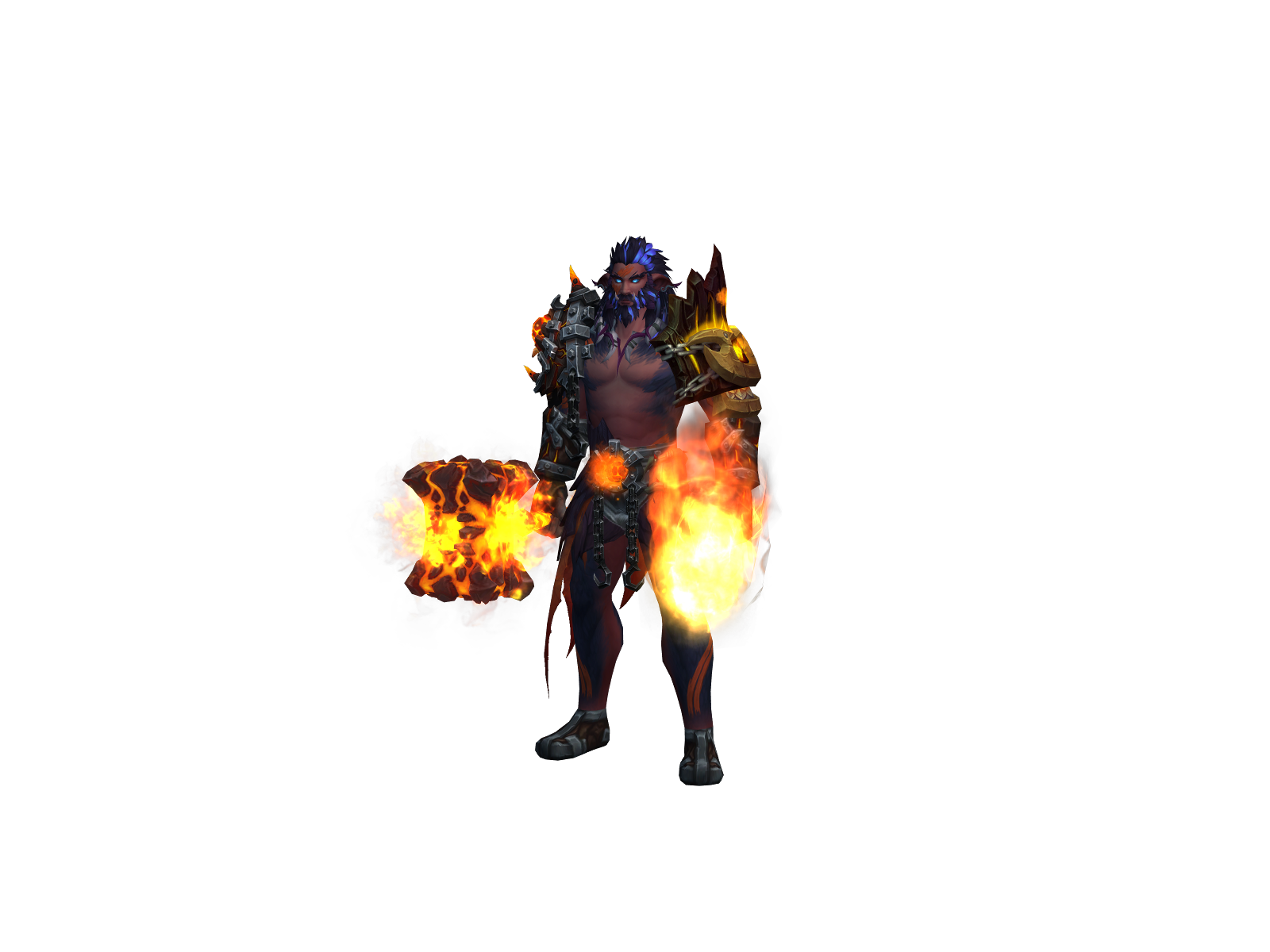 Stormßlessed 3D character render