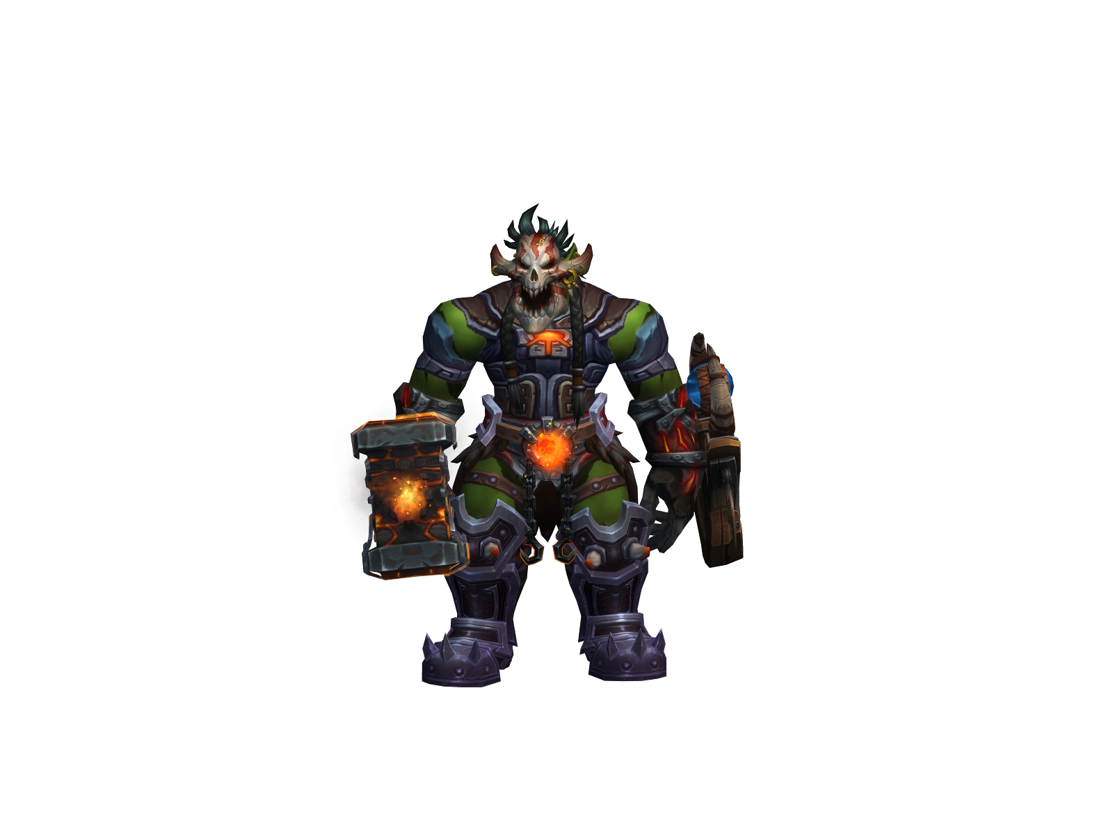 Roshango 3D character render