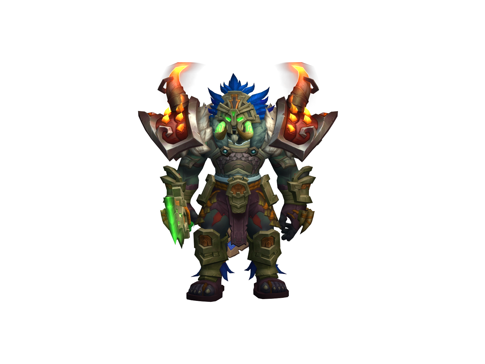 Xiroc 3D character render