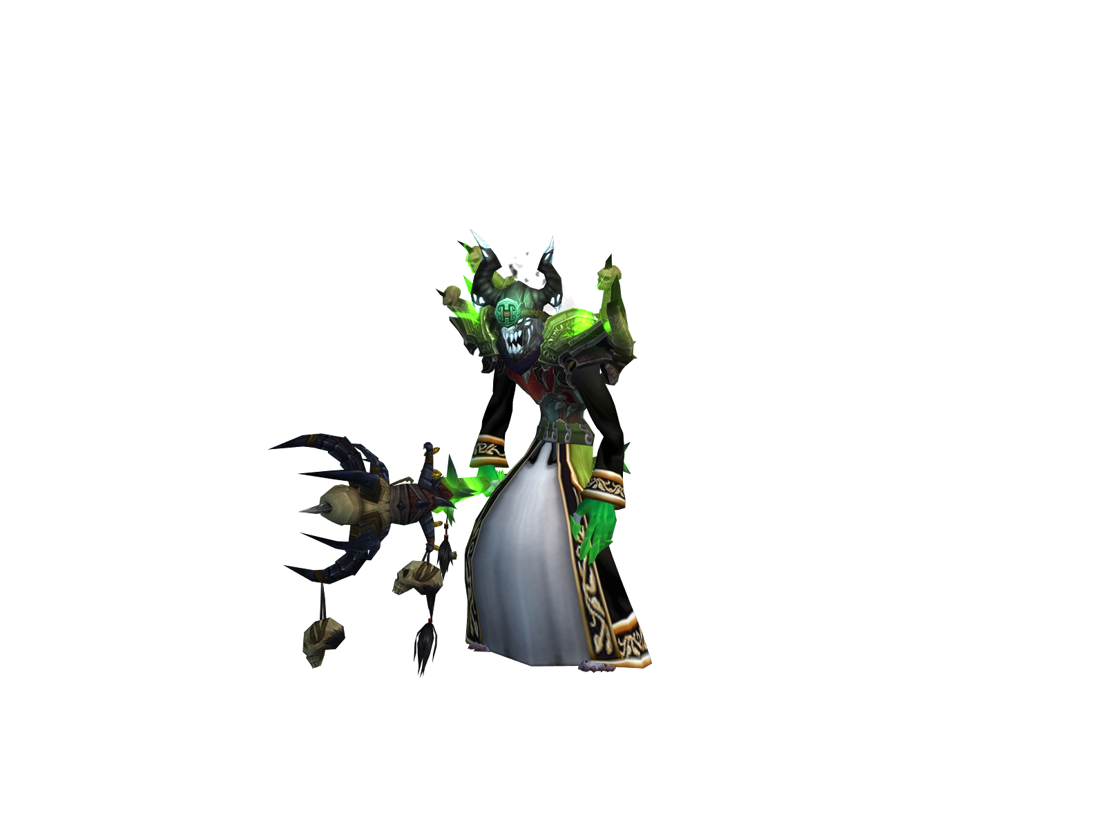 Testicold 3D character render
