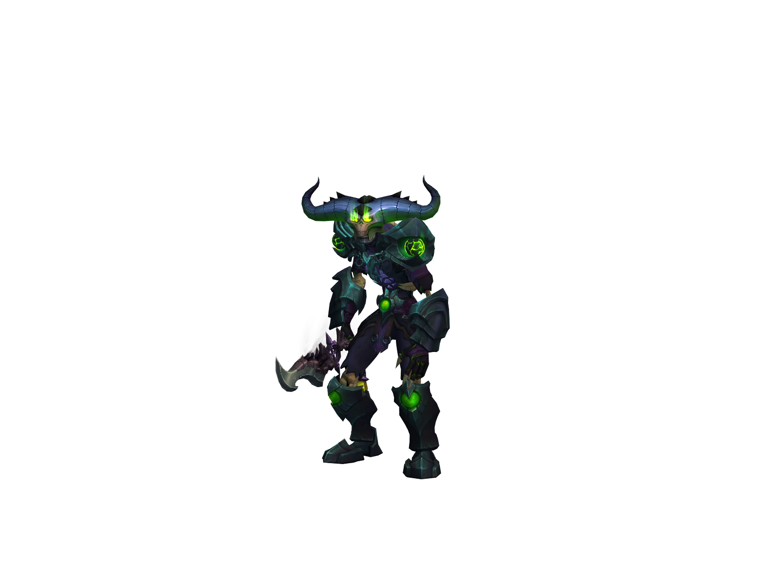 Byron 3D character render