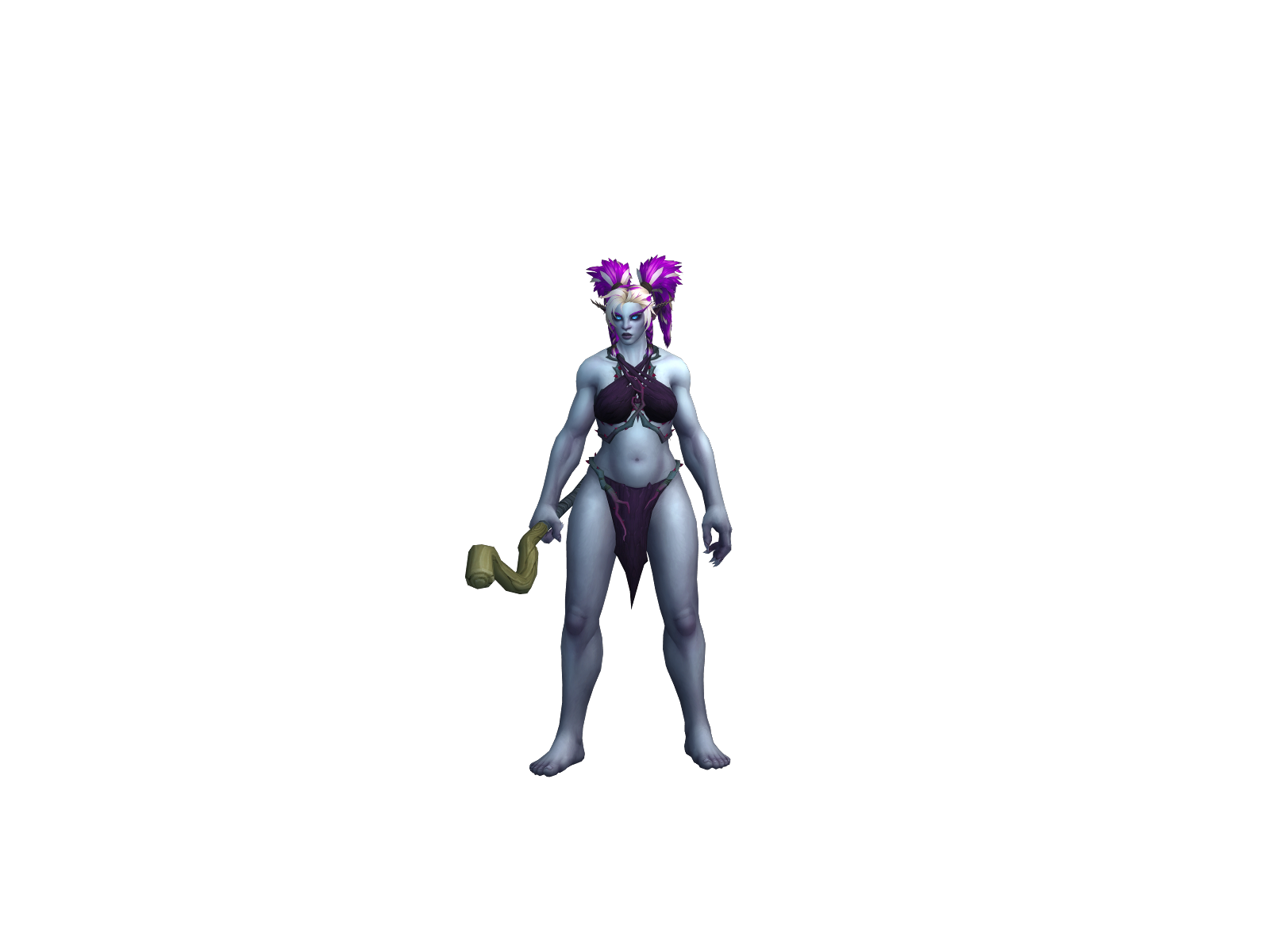 Loalmai 3D character render