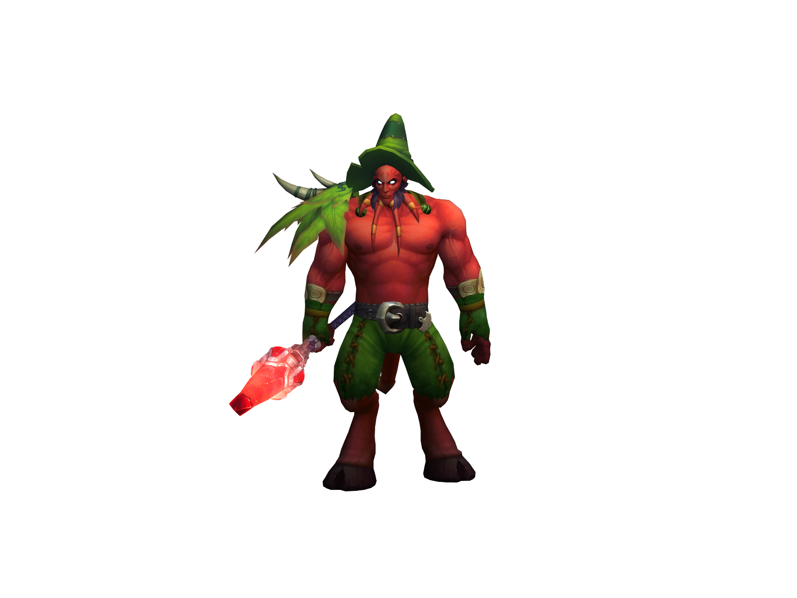 Roflstomper 3D character render