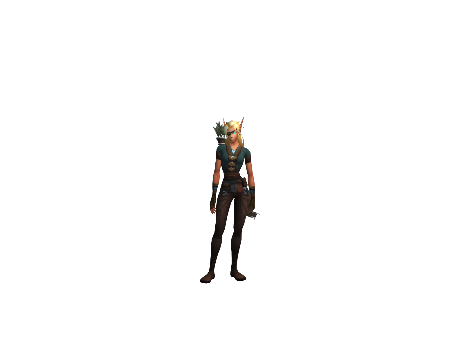 Aloray 3D character render