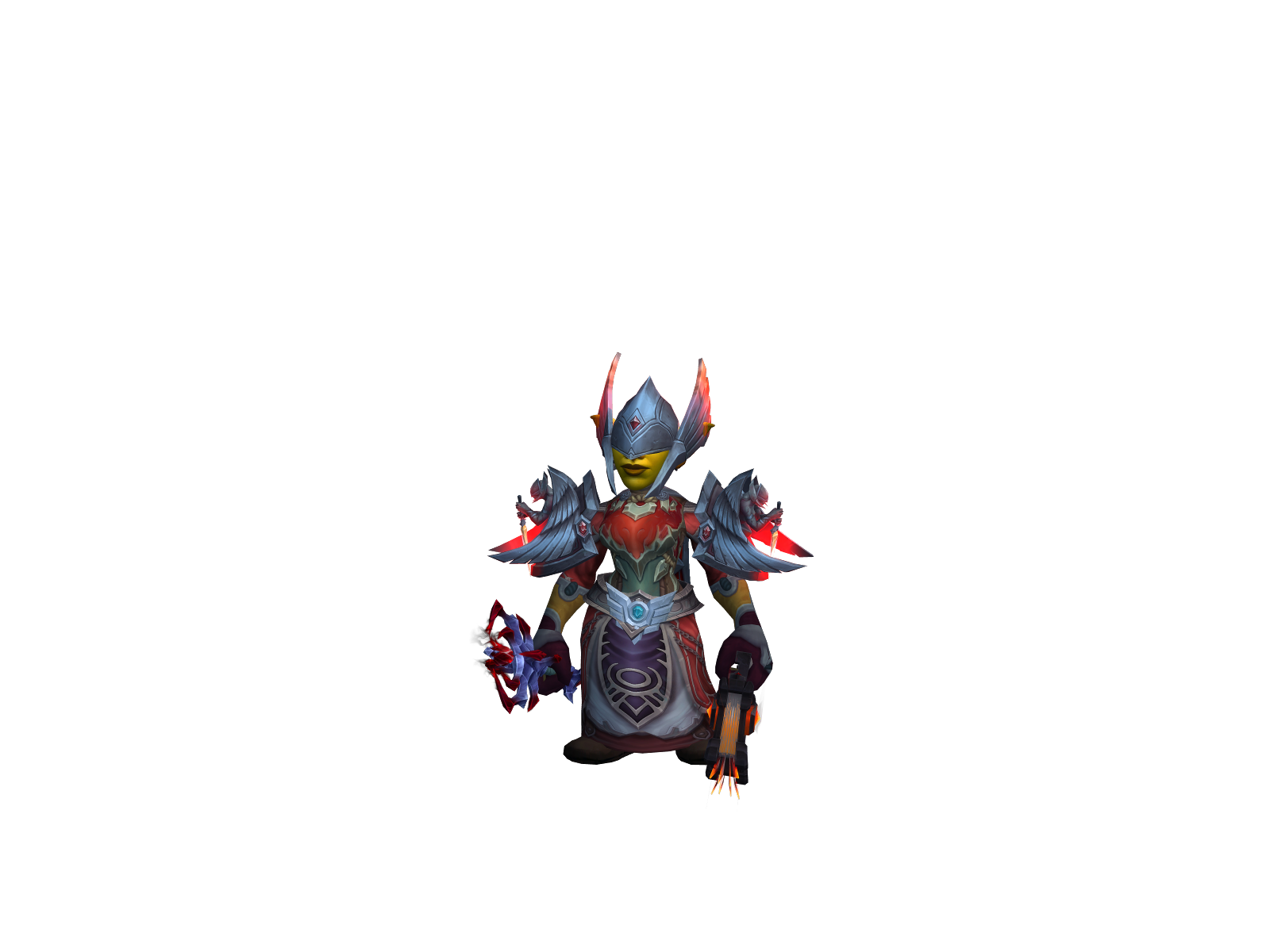 Maceaffect 3D character render