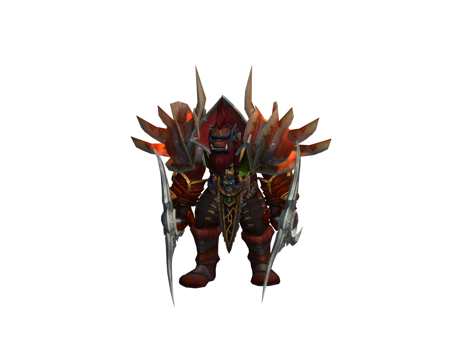 Shadowfàng 3D character render
