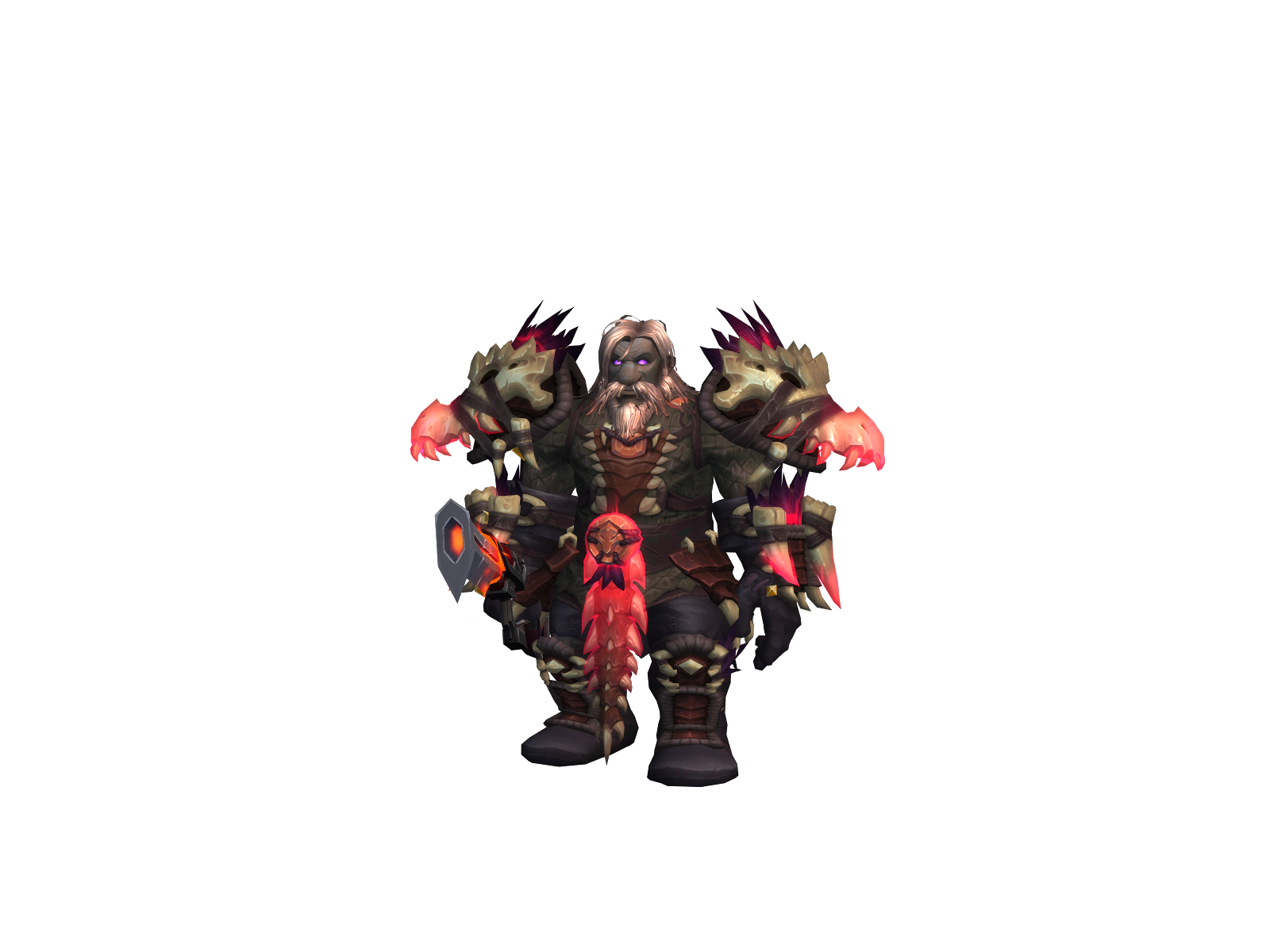 Thurnom 3D character render