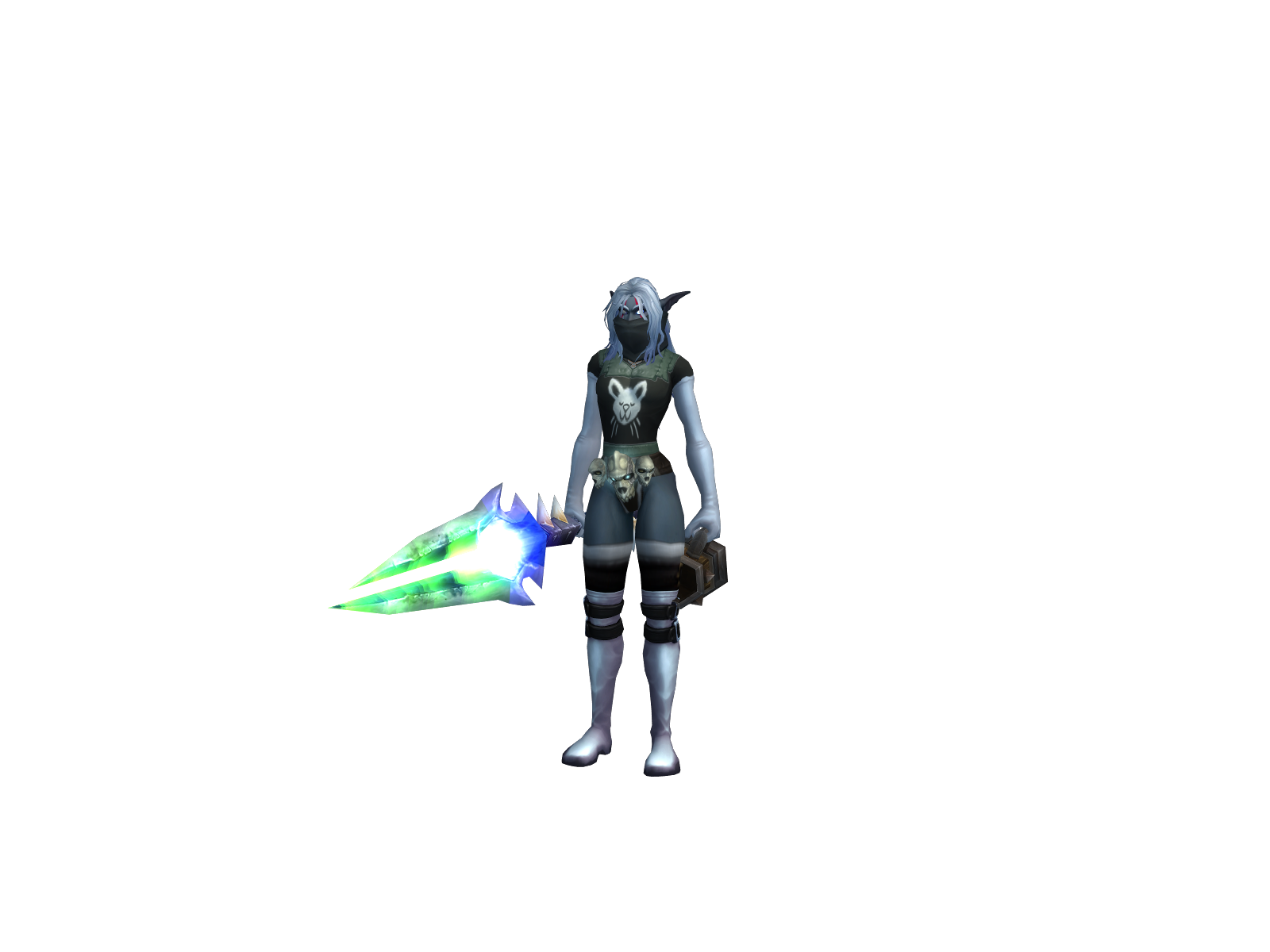 Wormnuts 3D character render