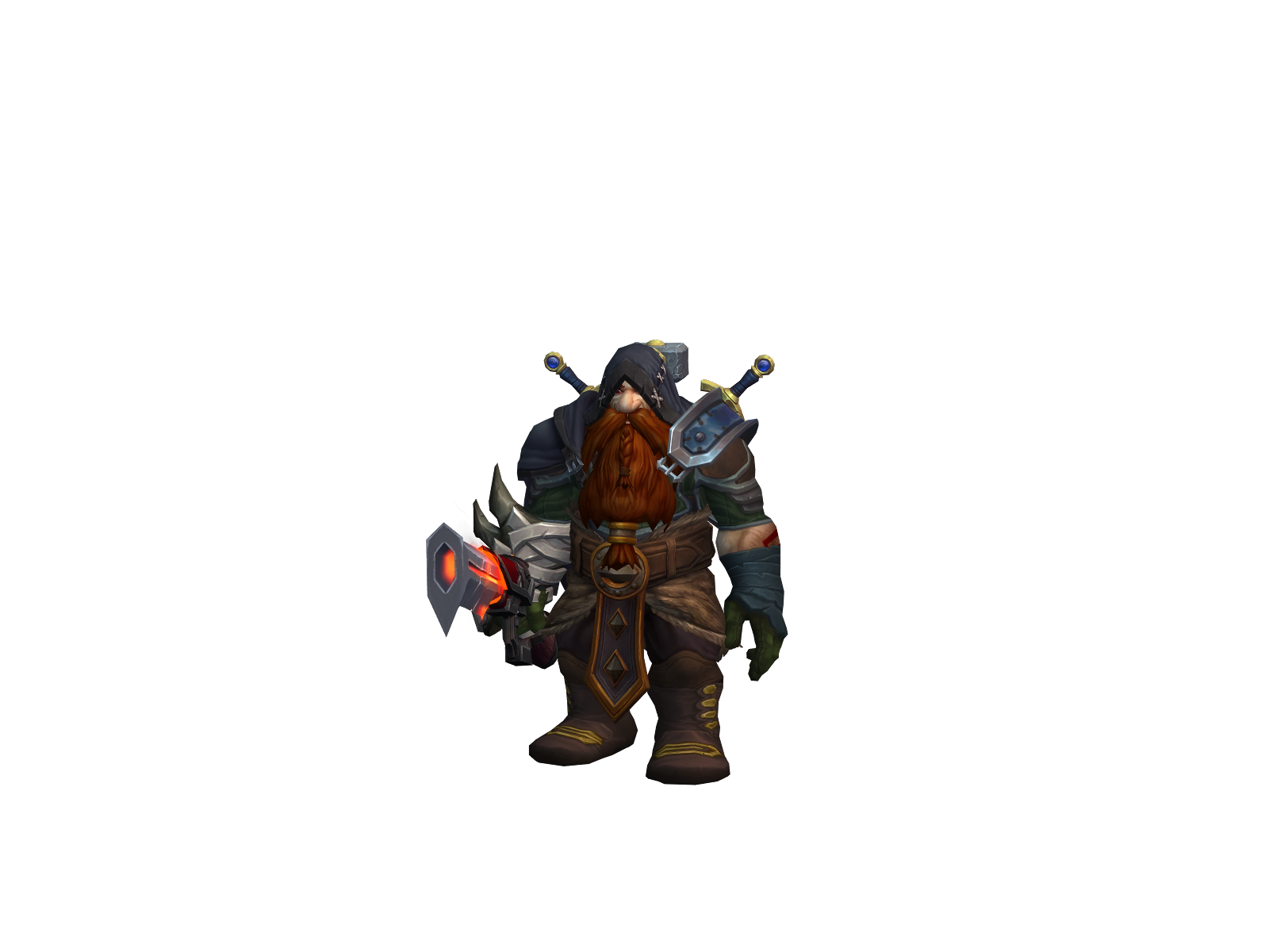 Tanatoss 3D character render