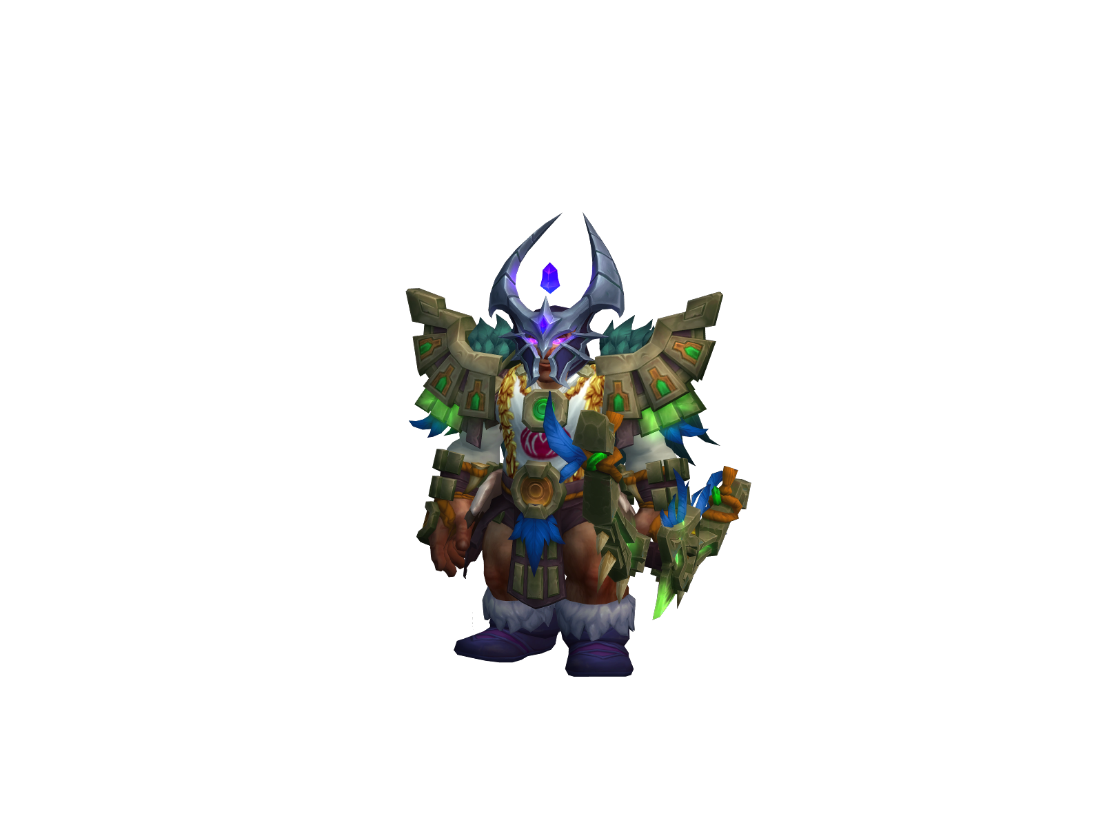 Weirdjeff 3D character render