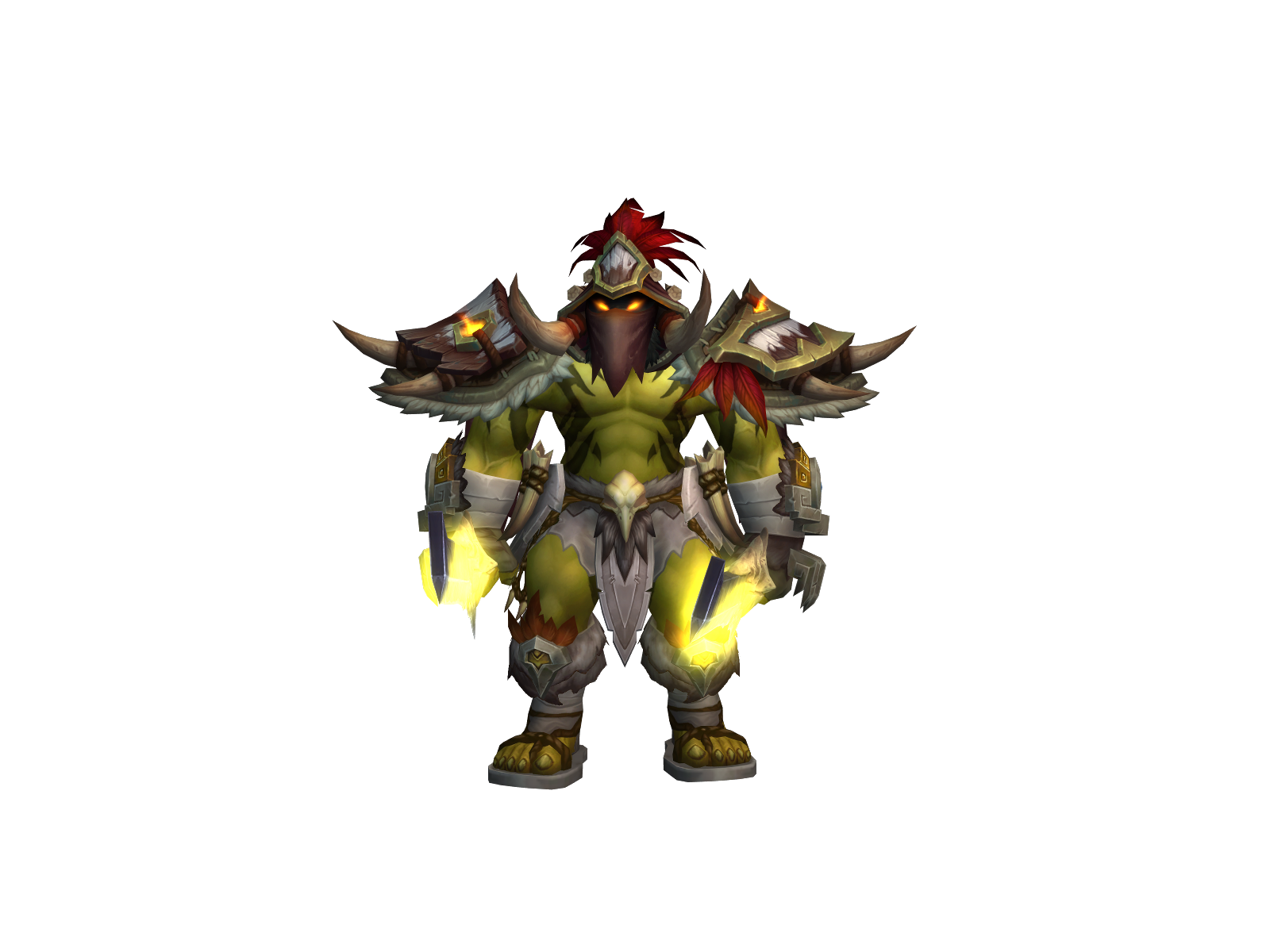 Krovazul 3D character render