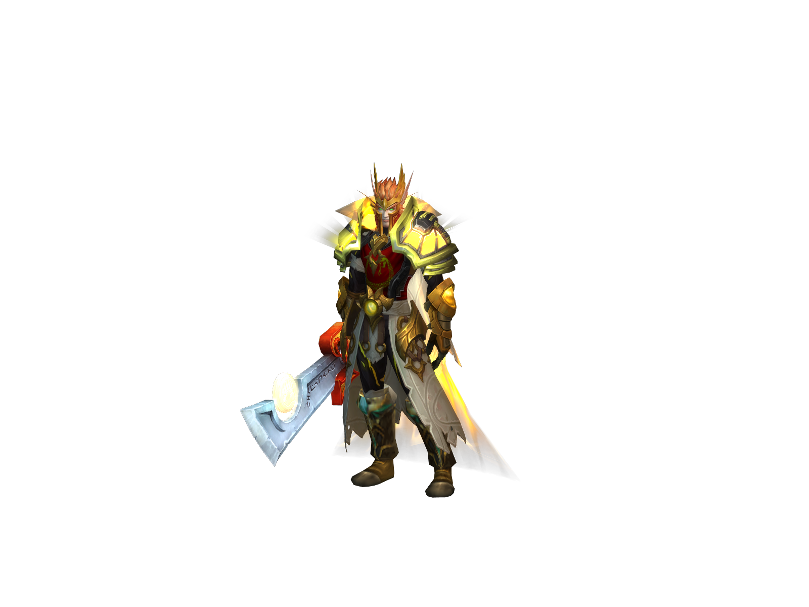 Kathelas 3D character render