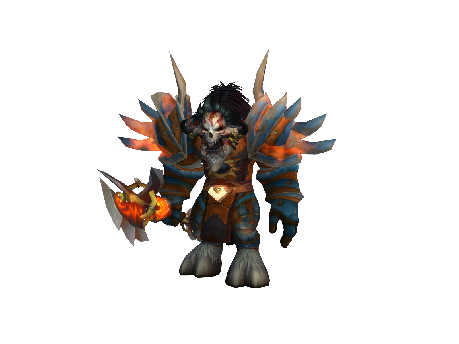 Killerklown 3D character render