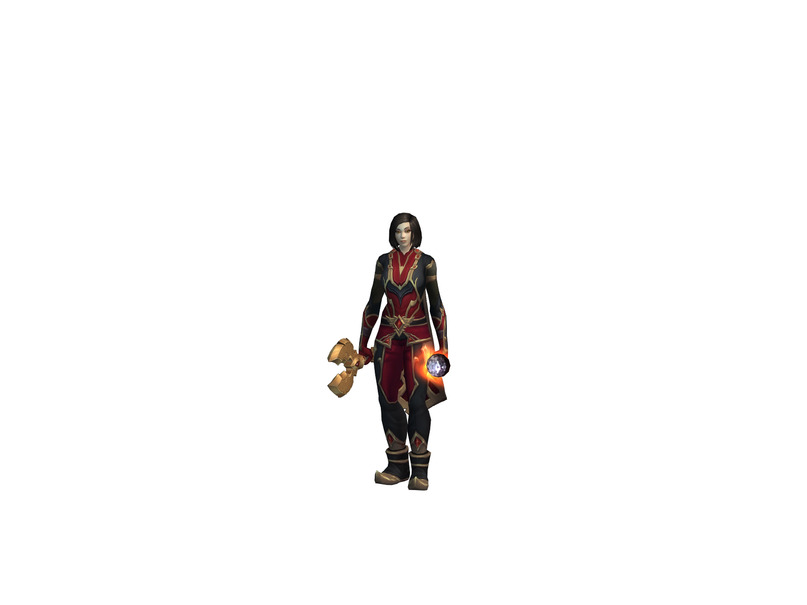 Vithrin 3D character render