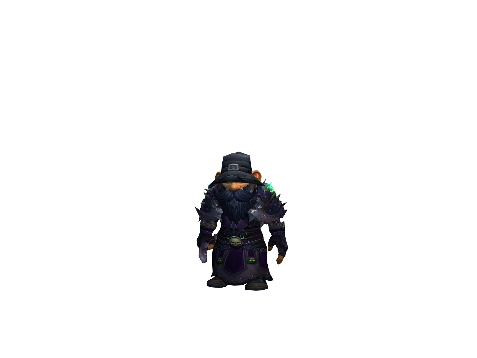 Gandorf 3D character render