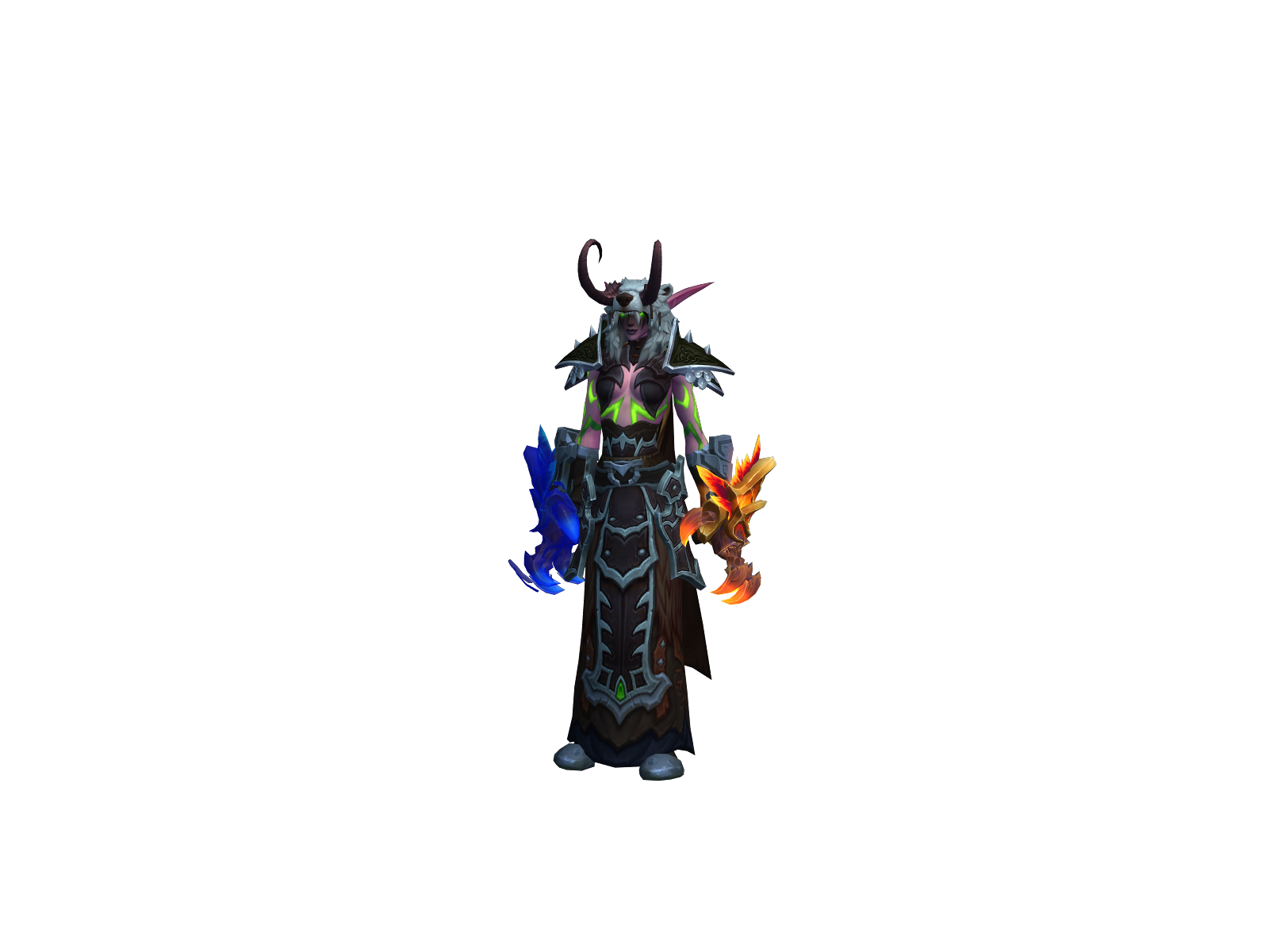 Pelt 3D character render