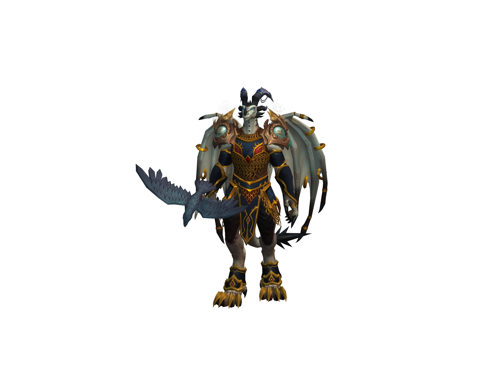 Dragonsniper 3D character render