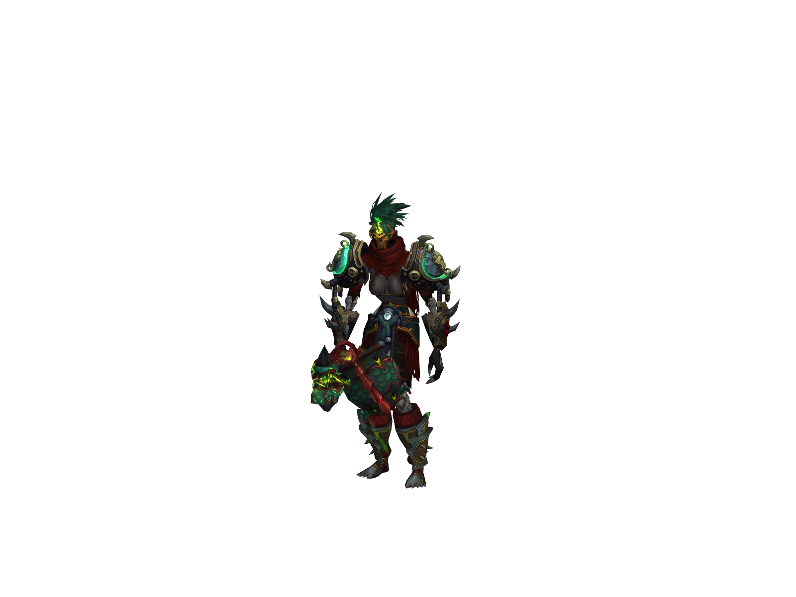 Tdog 3D character render