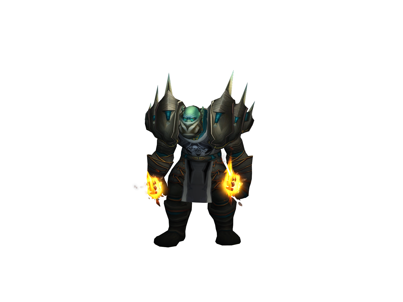 Organbandit 3D character render