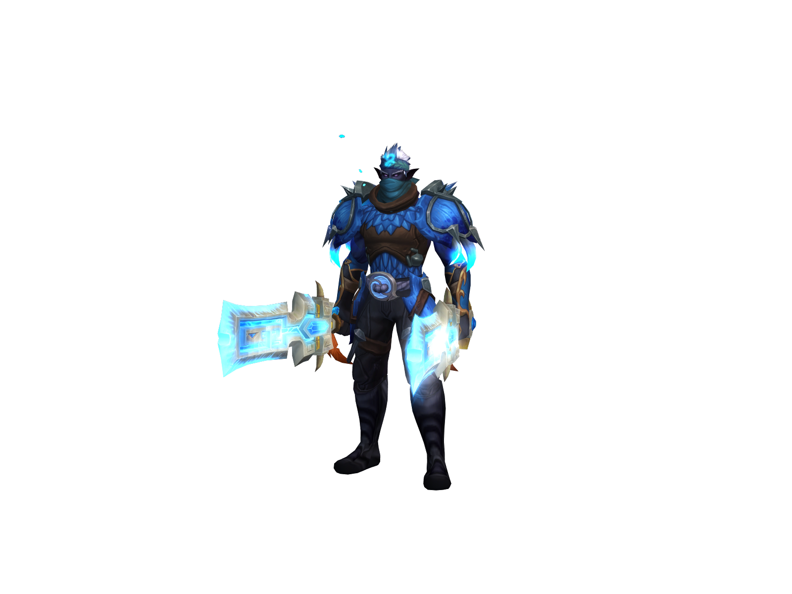 Handskins 3D character render
