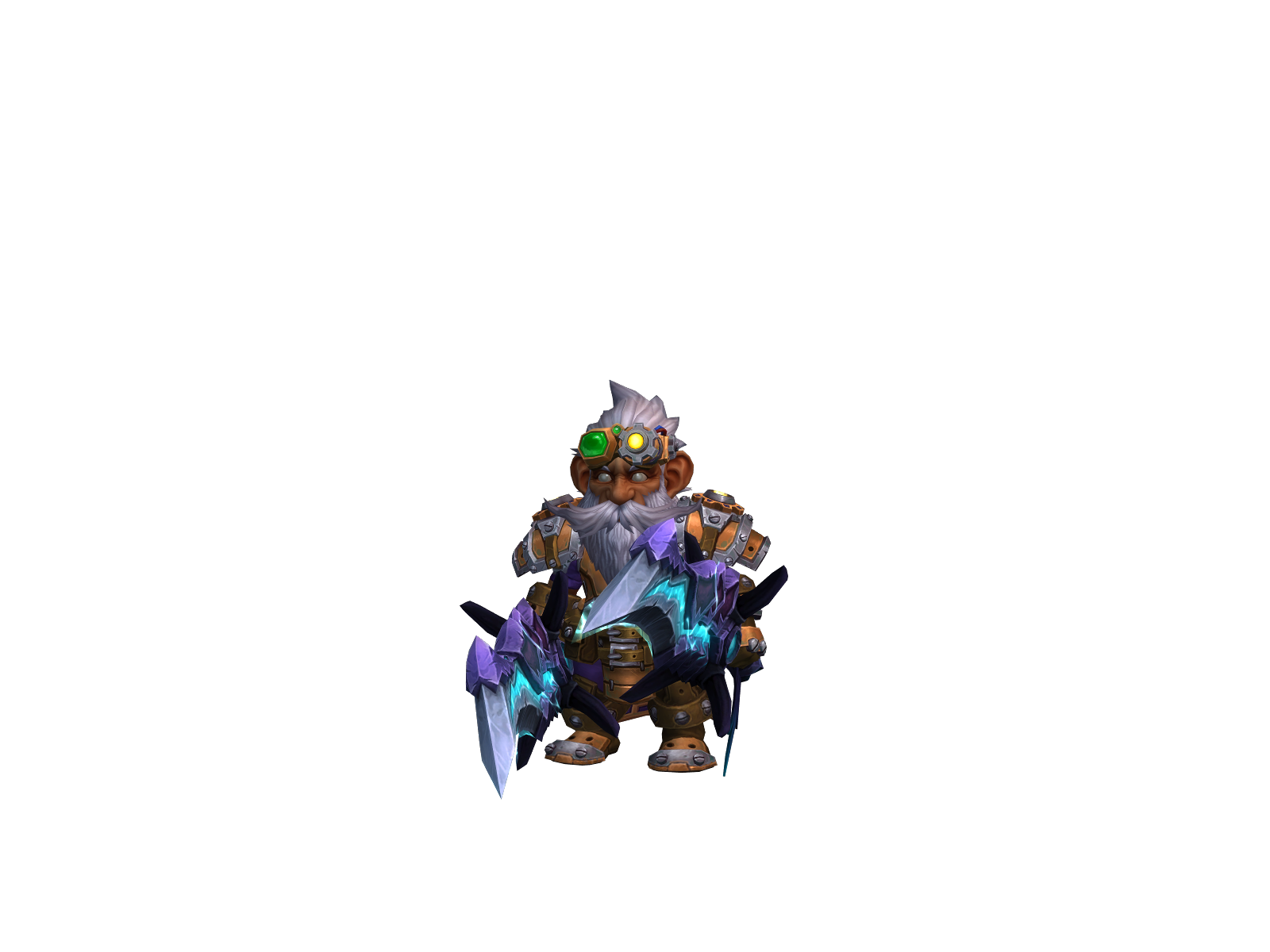 Crankz 3D character render