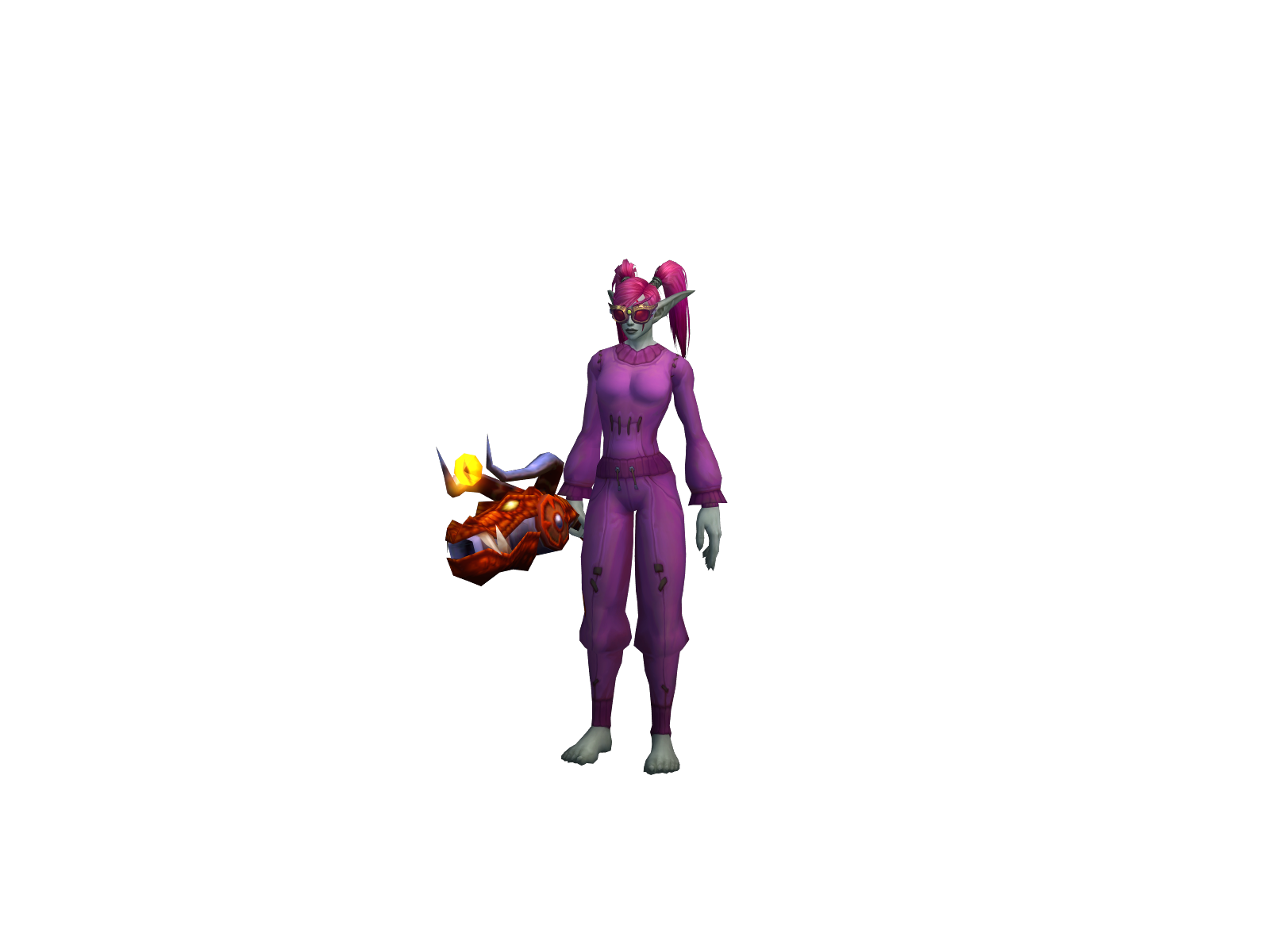 Scarymovie 3D character render