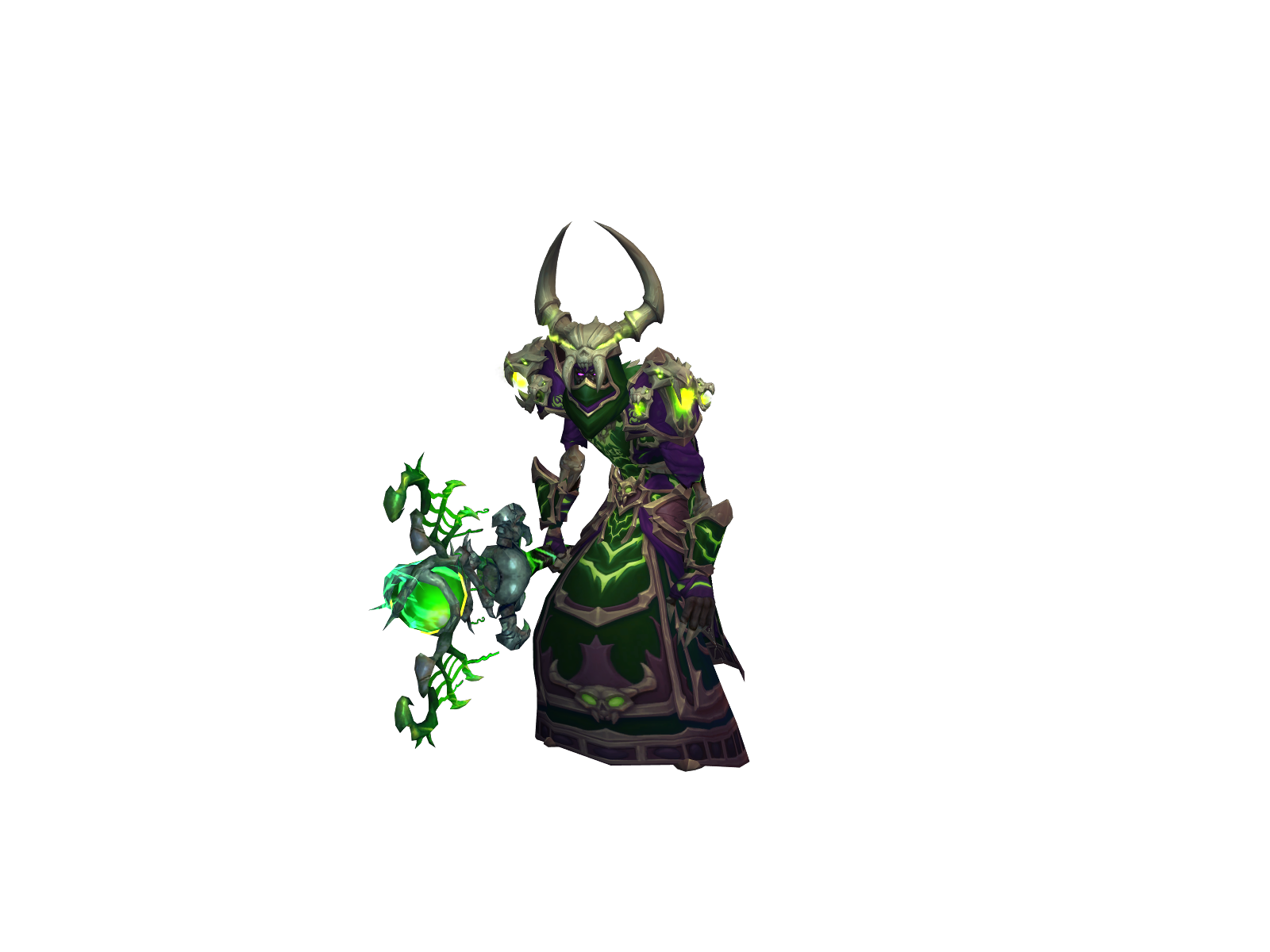 Goup 3D character render