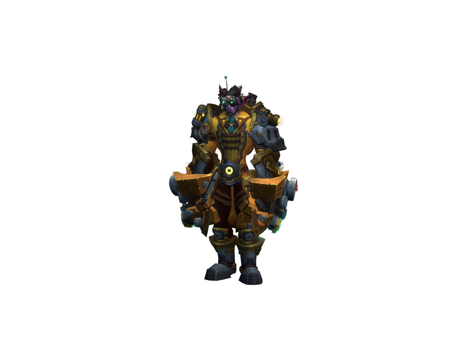 Tarnak 3D character render
