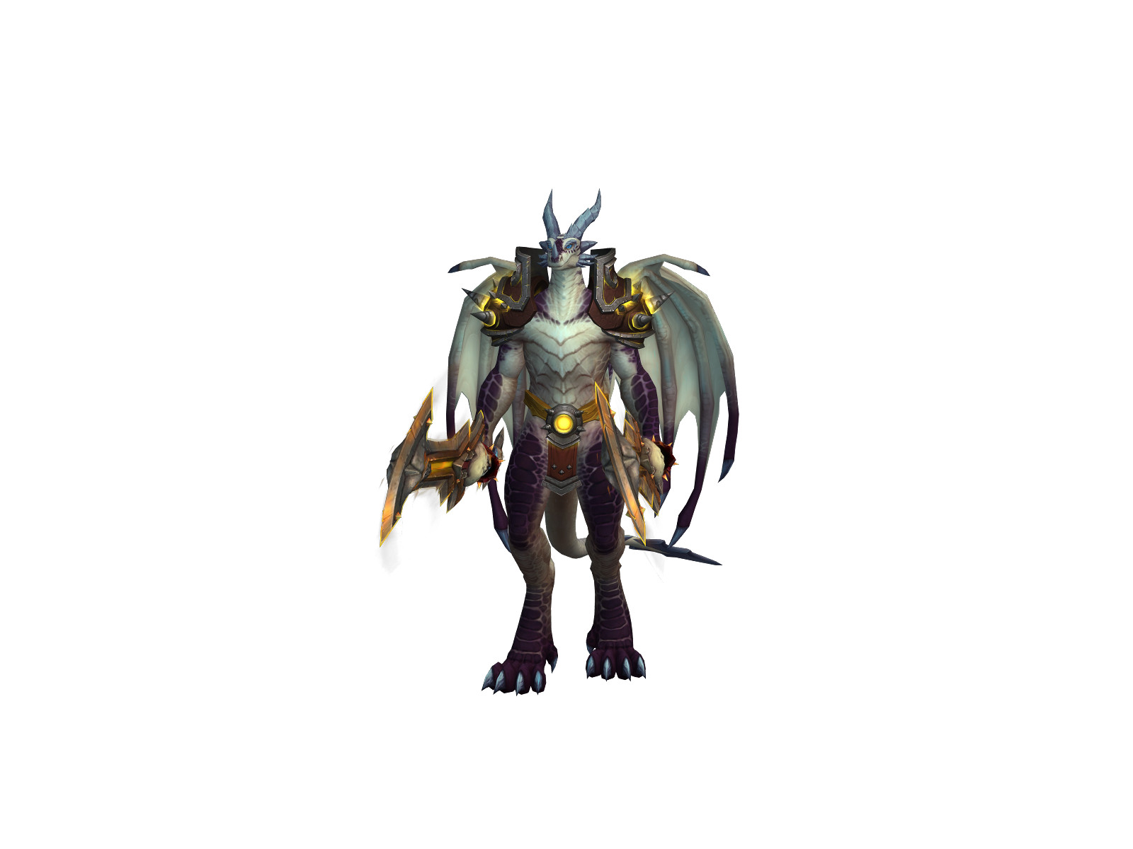Dracthwarr 3D character render