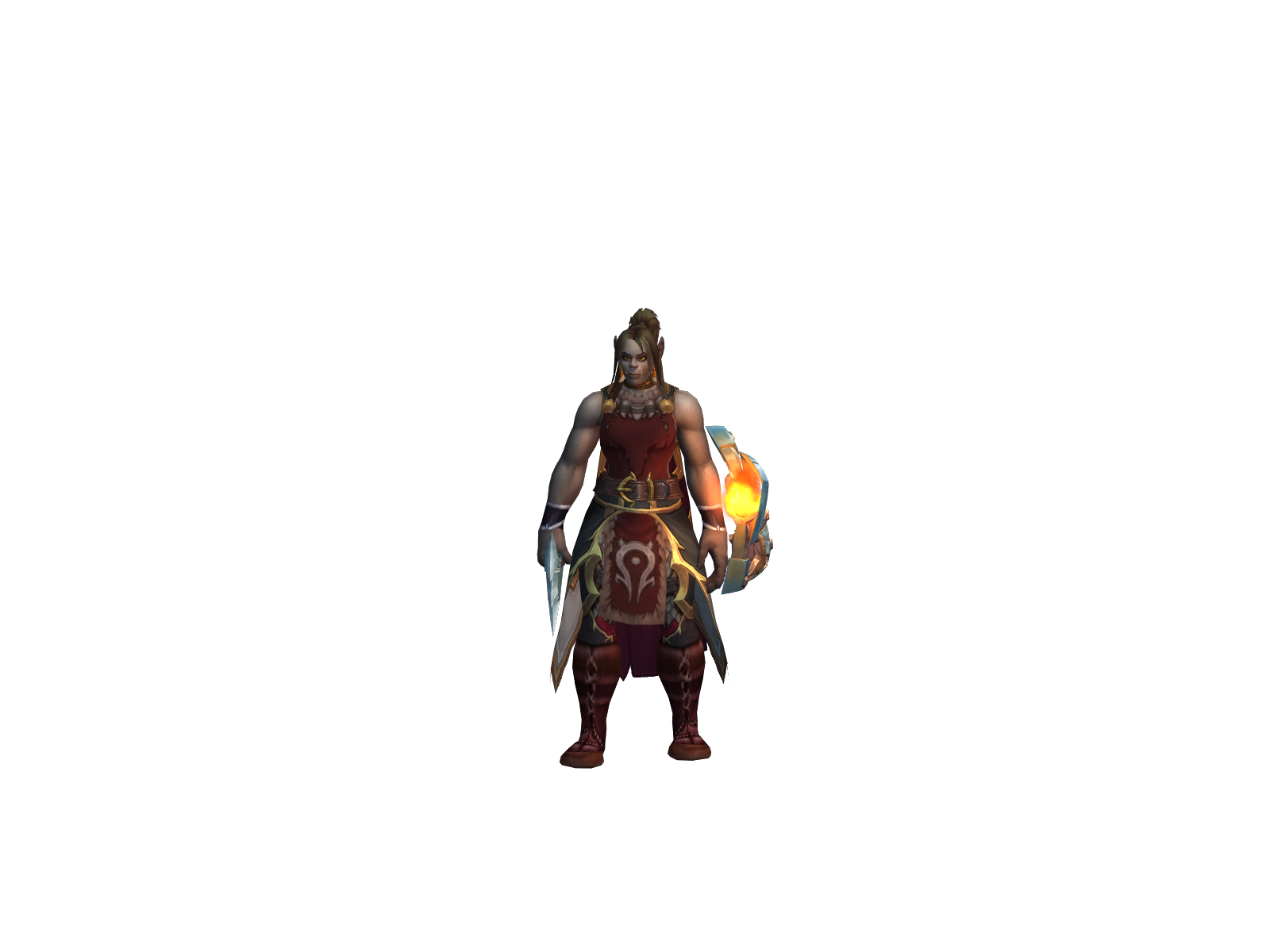Bahagia 3D character render