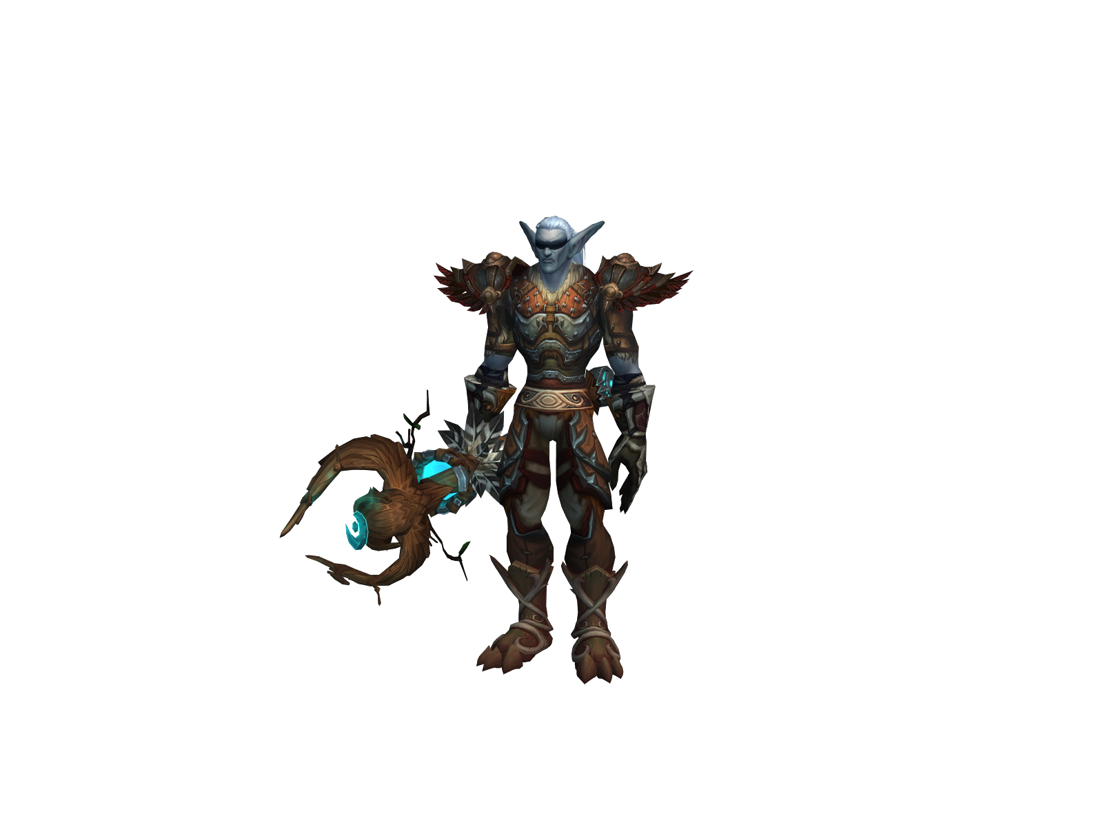 Junniper 3D character render