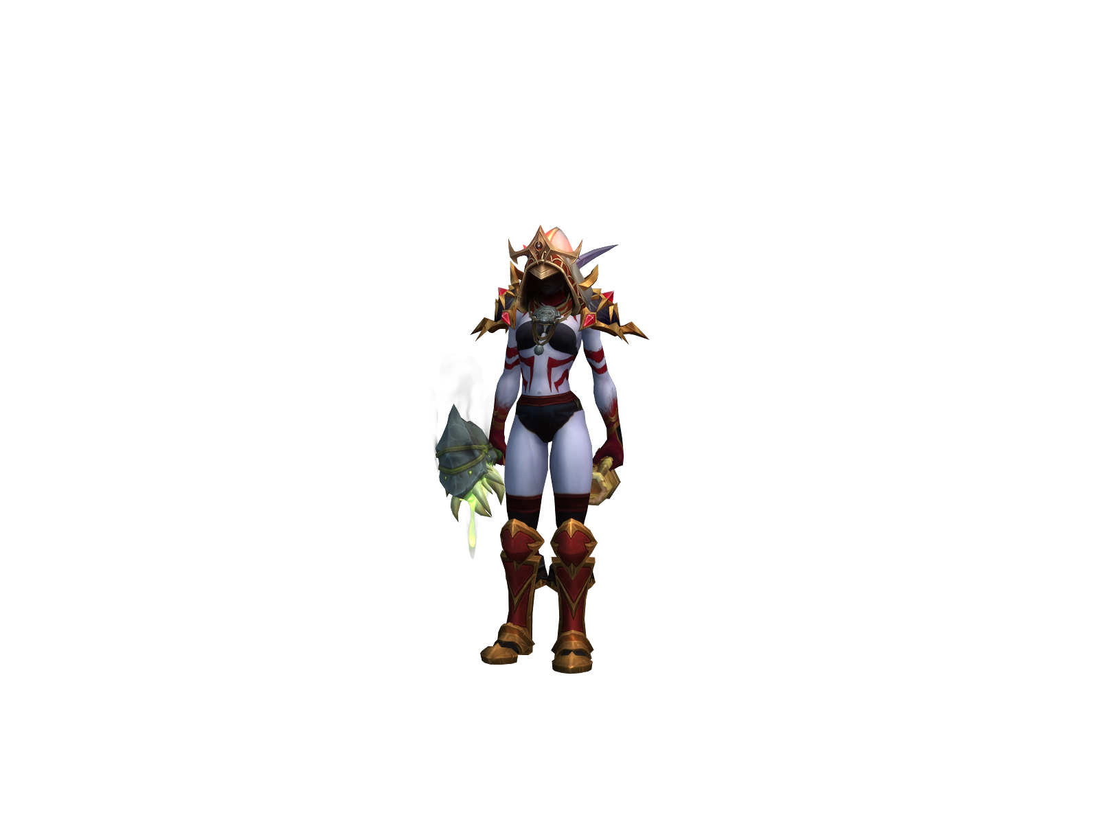 Saeys 3D character render